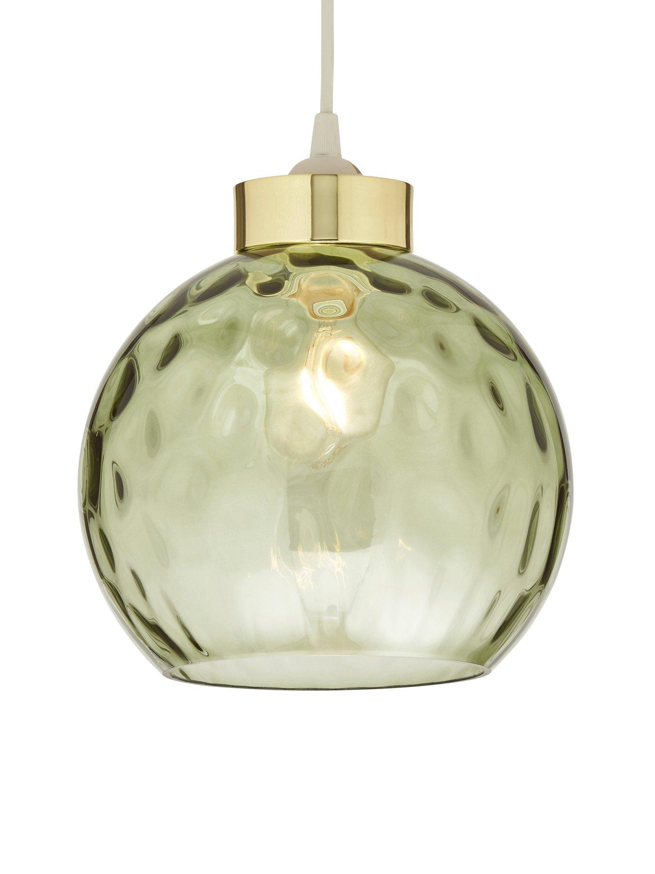 Image 4 of 4 of BHS Deana Dimpled Glass Easy-fit