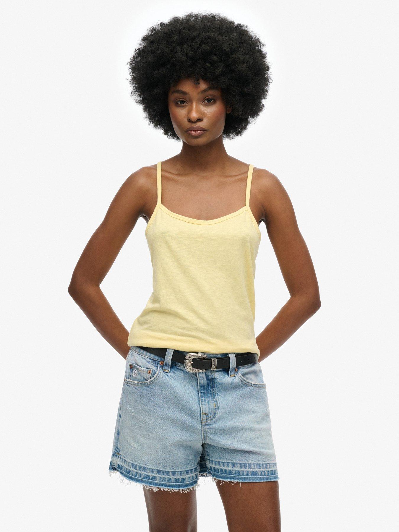 superdry-studios-strappy-vest-yellow