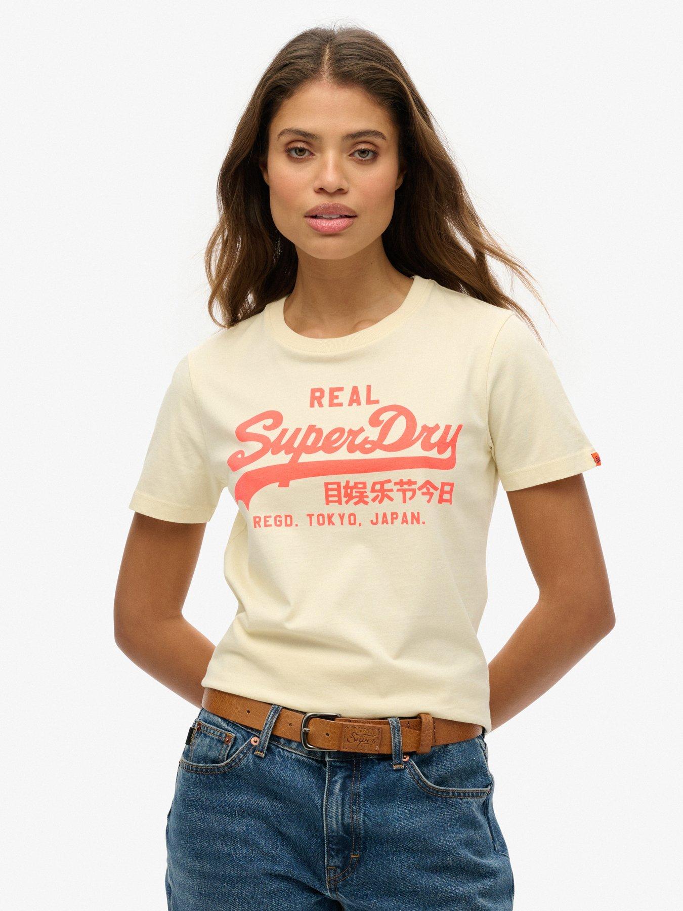 superdry-vintage-logo-neon-fitted-t-shirt-beige