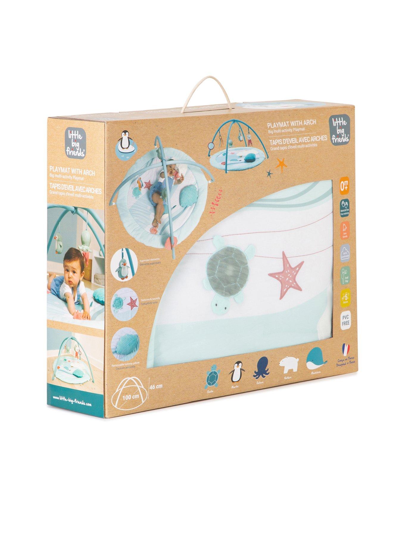 Image 5 of 5 of Little Big Friends Playmat with arch - Ocean