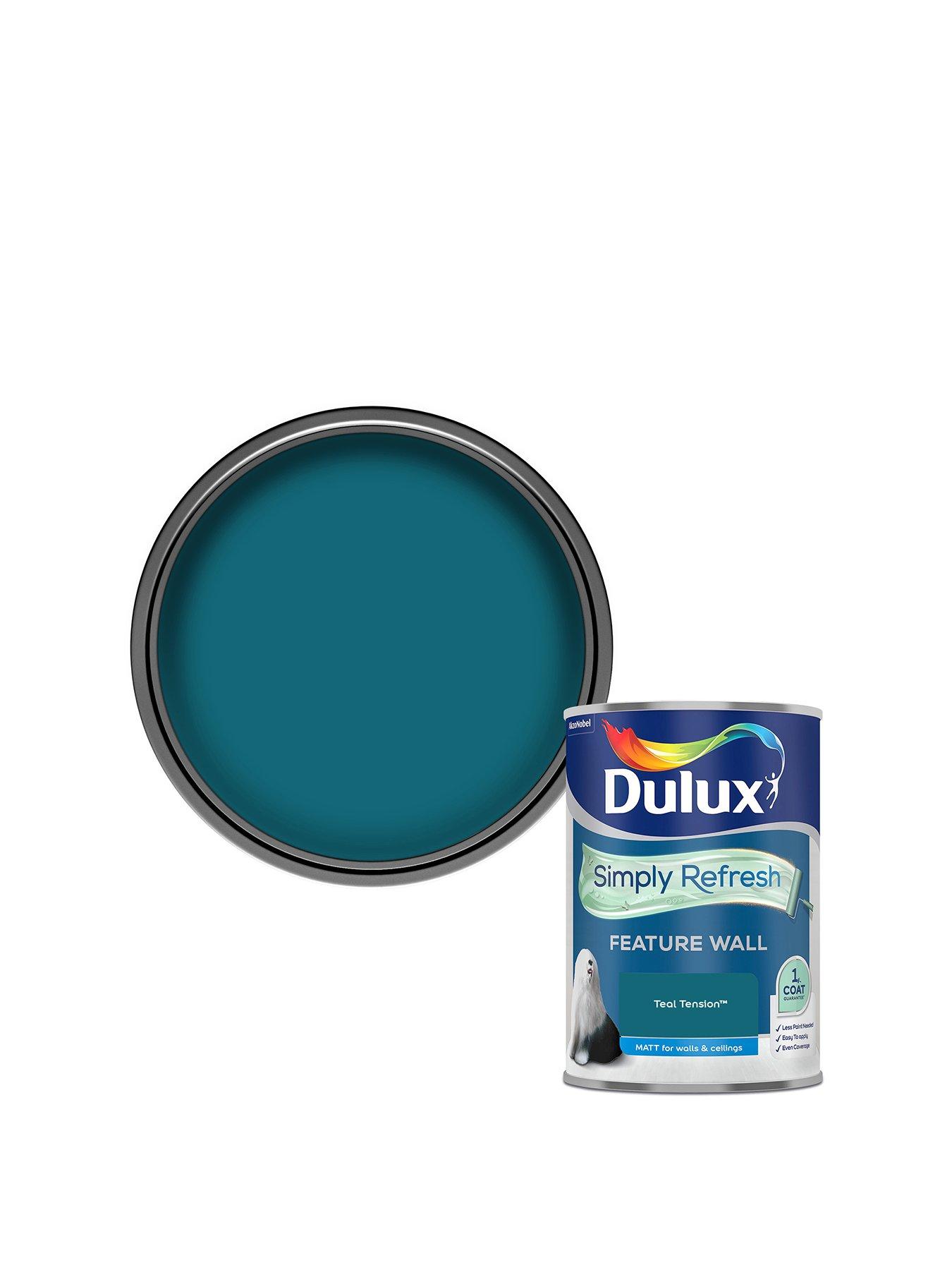 Dulux Dulux S/r One Coat F/wall Teal Tensio 1.25l