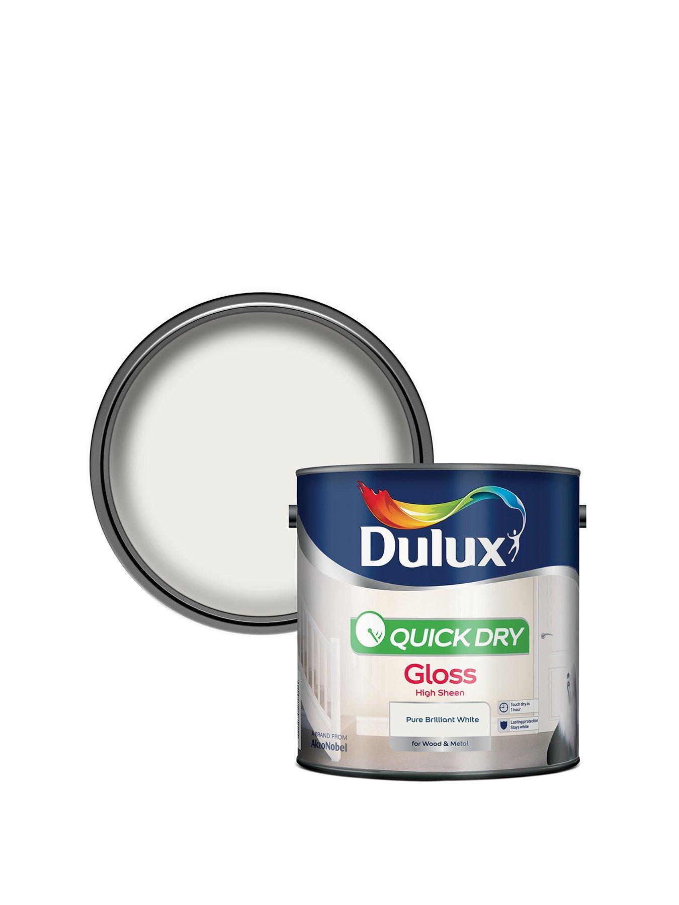 Dulux Dulux Quick Dry Gloss Pure Brilliant White 2.5l