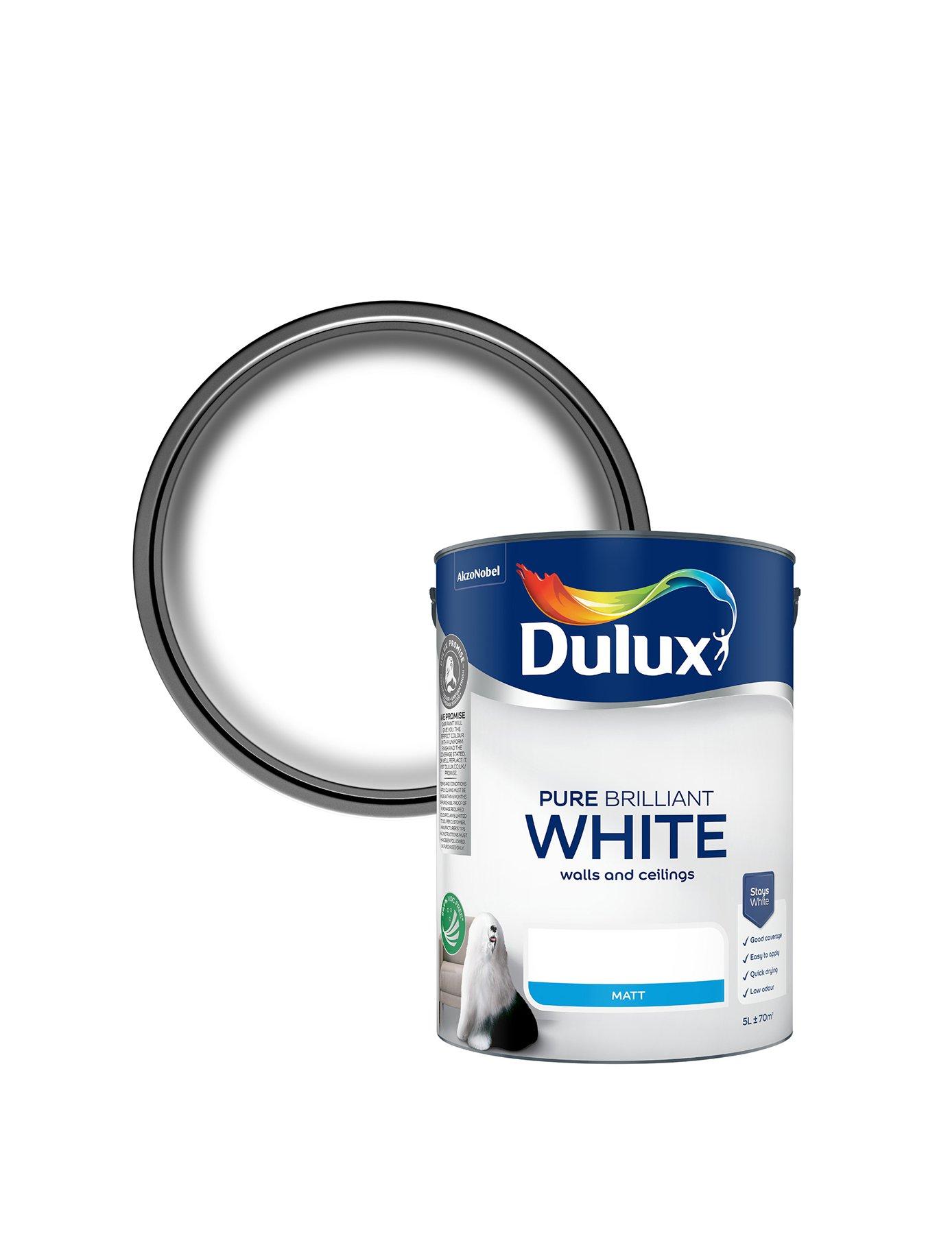 Image 1 of 6 of Dulux Dulux Matt Pure Brilliant White 5l
