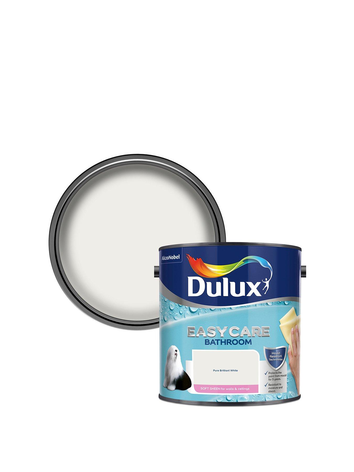 Dulux Dulux Easycare Bathroom Pure Brilliant White 2.5l