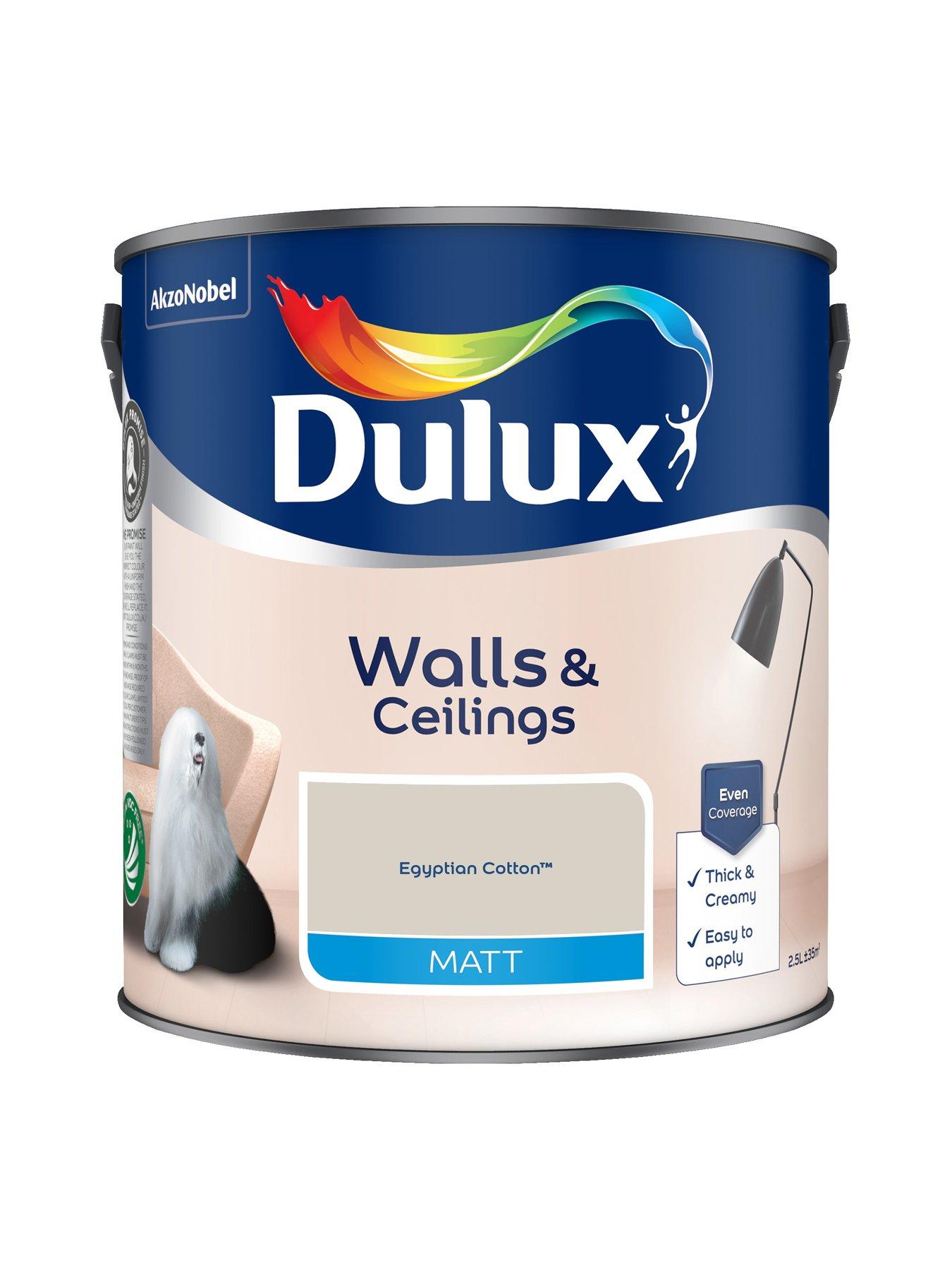 Image 2 of 6 of Dulux Dulux Matt Egyptian Cotton 2.5l