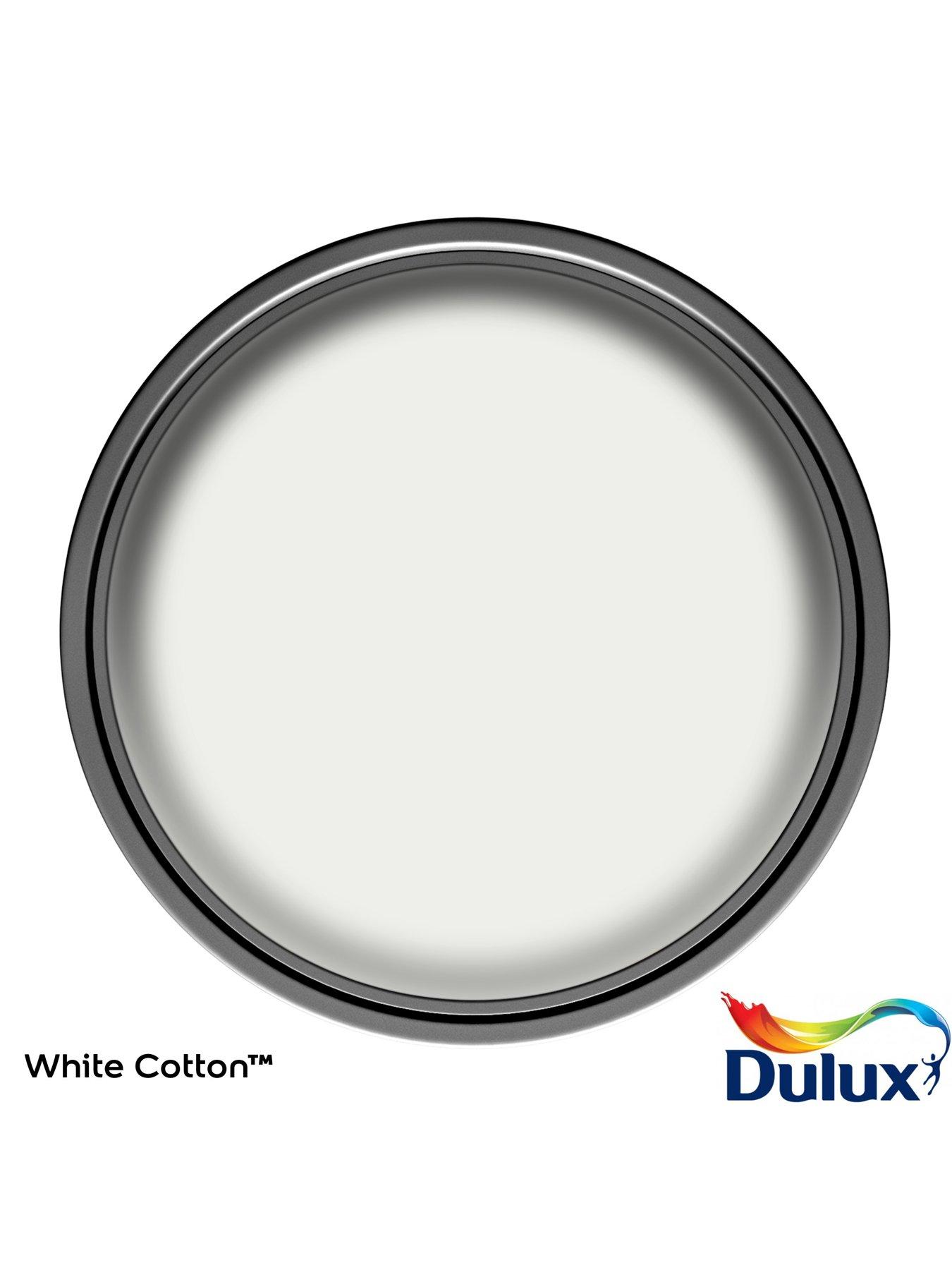 Image 3 of 6 of Dulux Dulux Matt White Cotton 2.5l