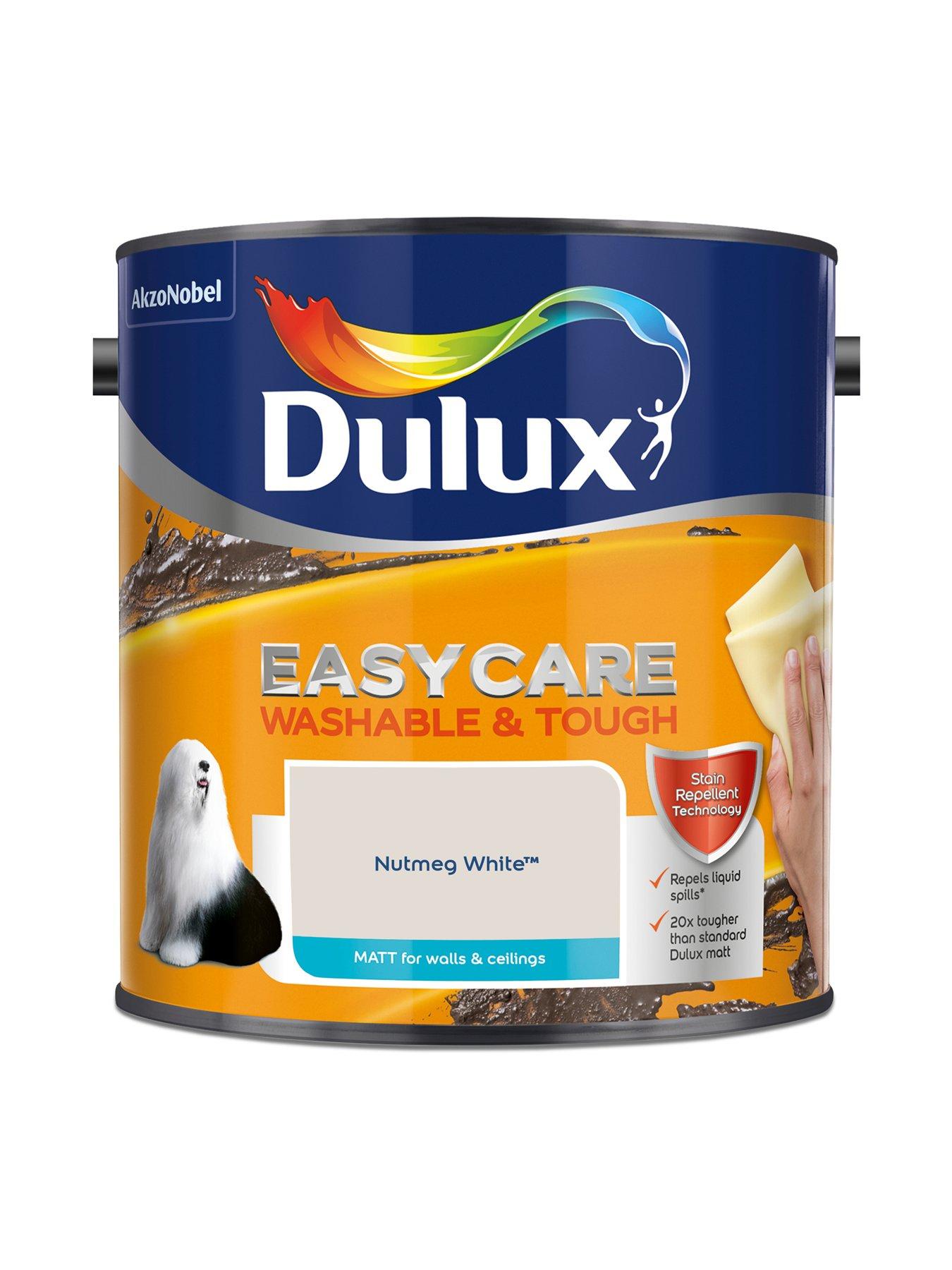 Image 2 of 6 of Dulux Dulux Easycare W&amp;t Matt Nutmeg White 2.5l