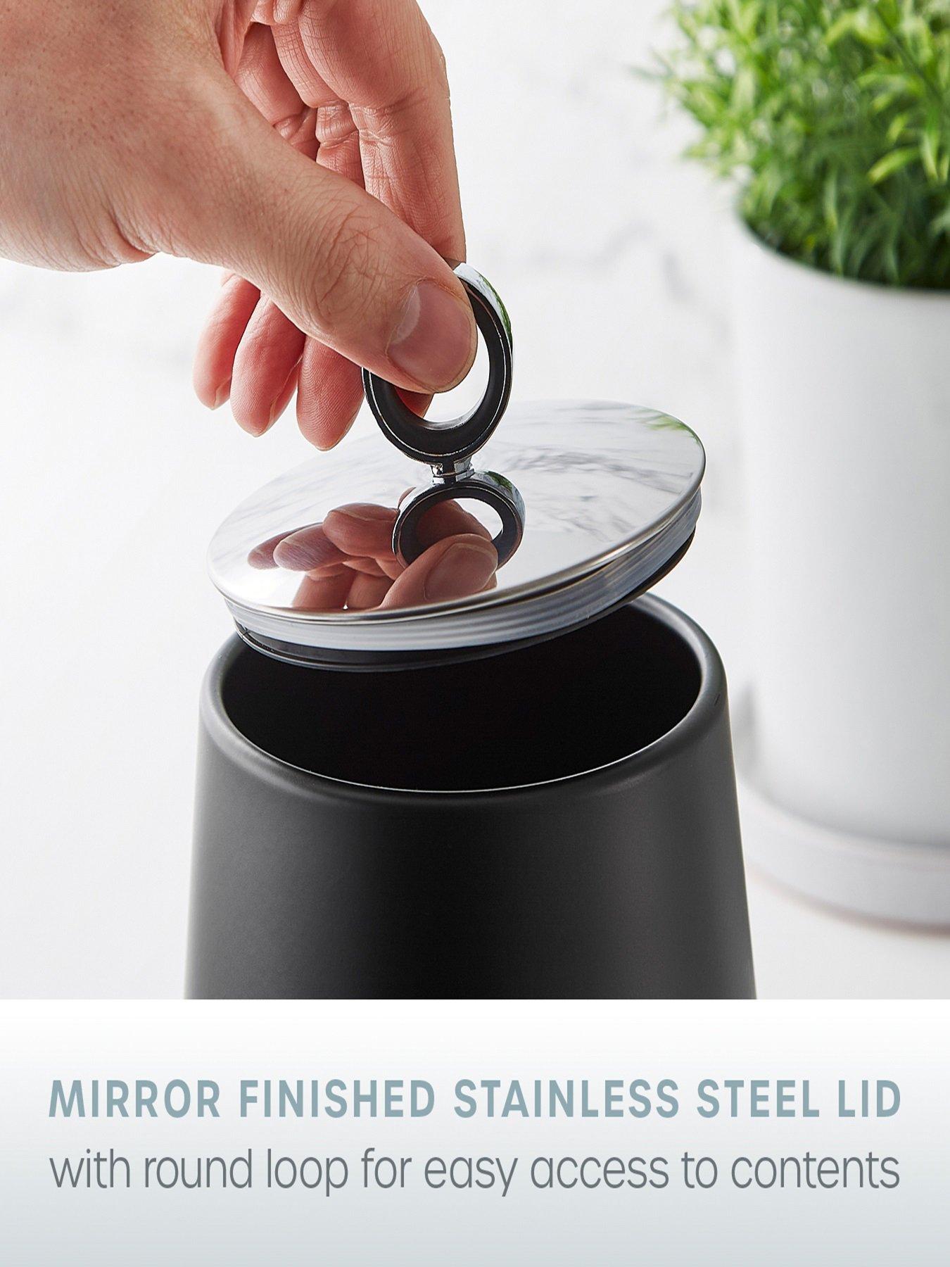 Image 3 of 6 of Swan Serenity Set Of 3 Canisters