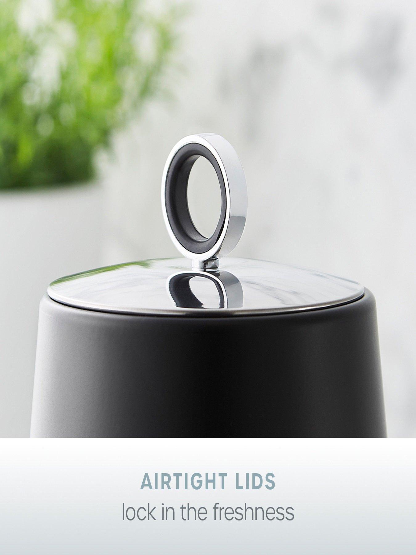 Image 4 of 6 of Swan Serenity Set Of 3 Canisters