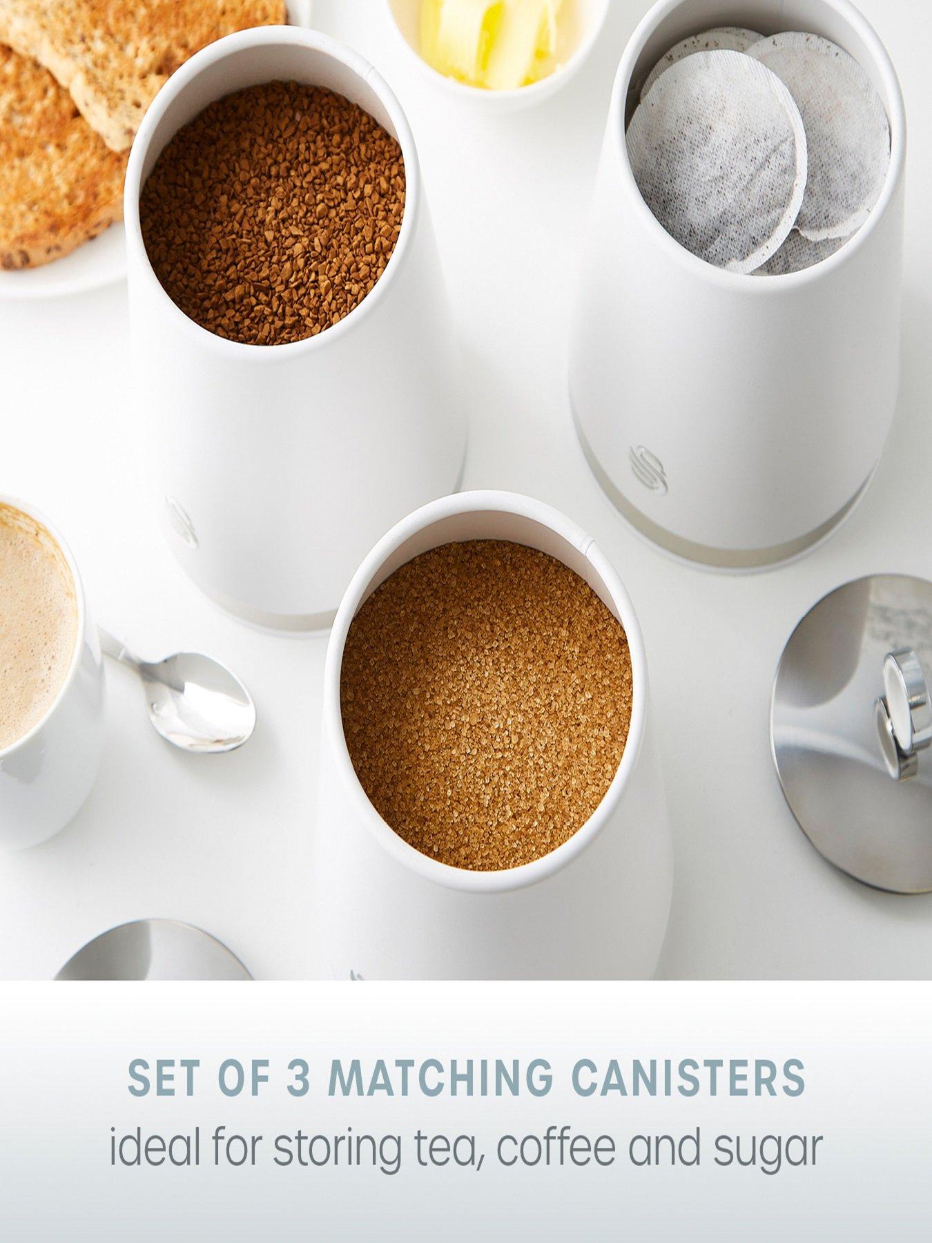 Image 2 of 6 of Swan Serenity Set Of 3 Canisters