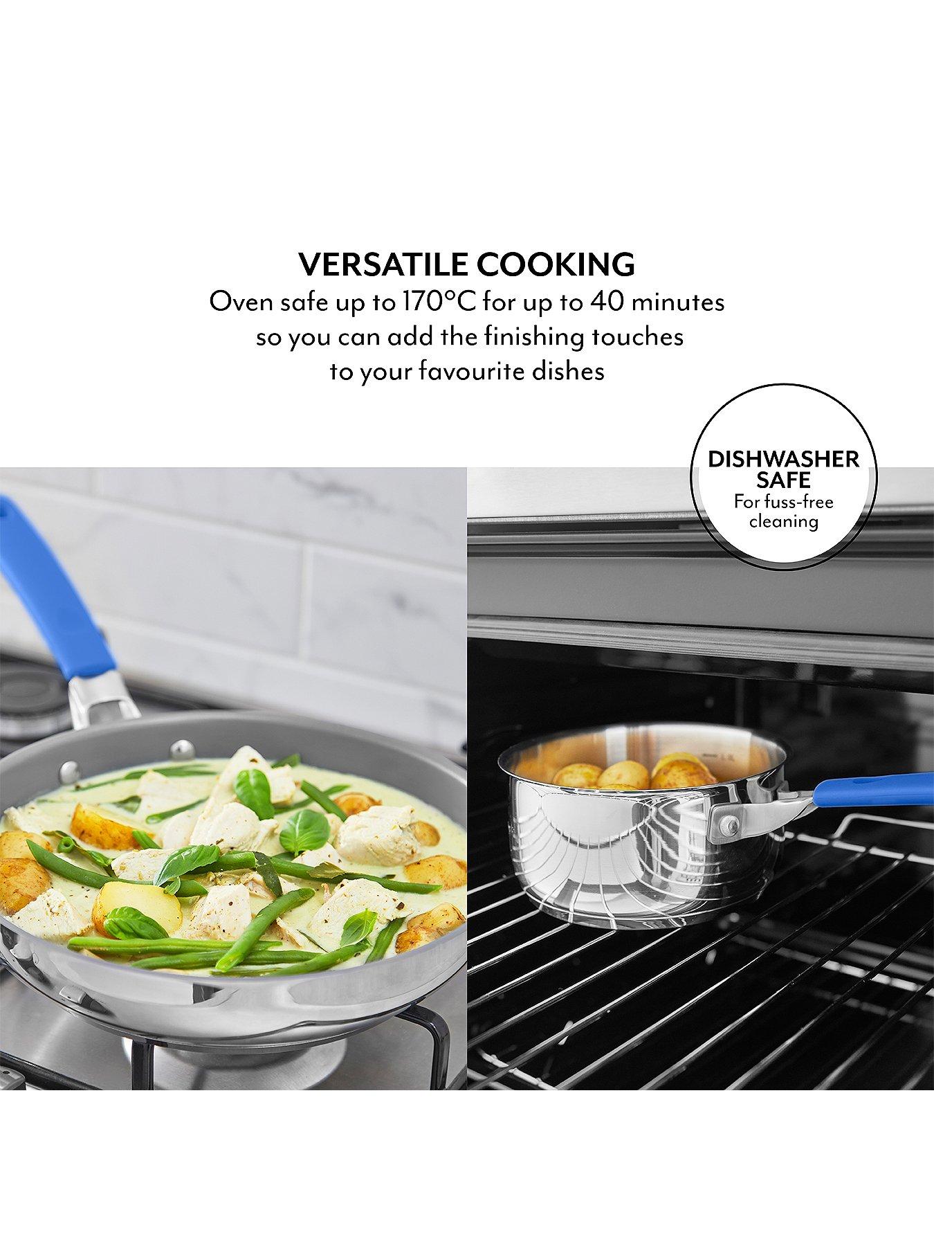 sur-la-table-5-piece-stainless-steel-cookware-set-ndash-blue-silicone-handlesoutfit