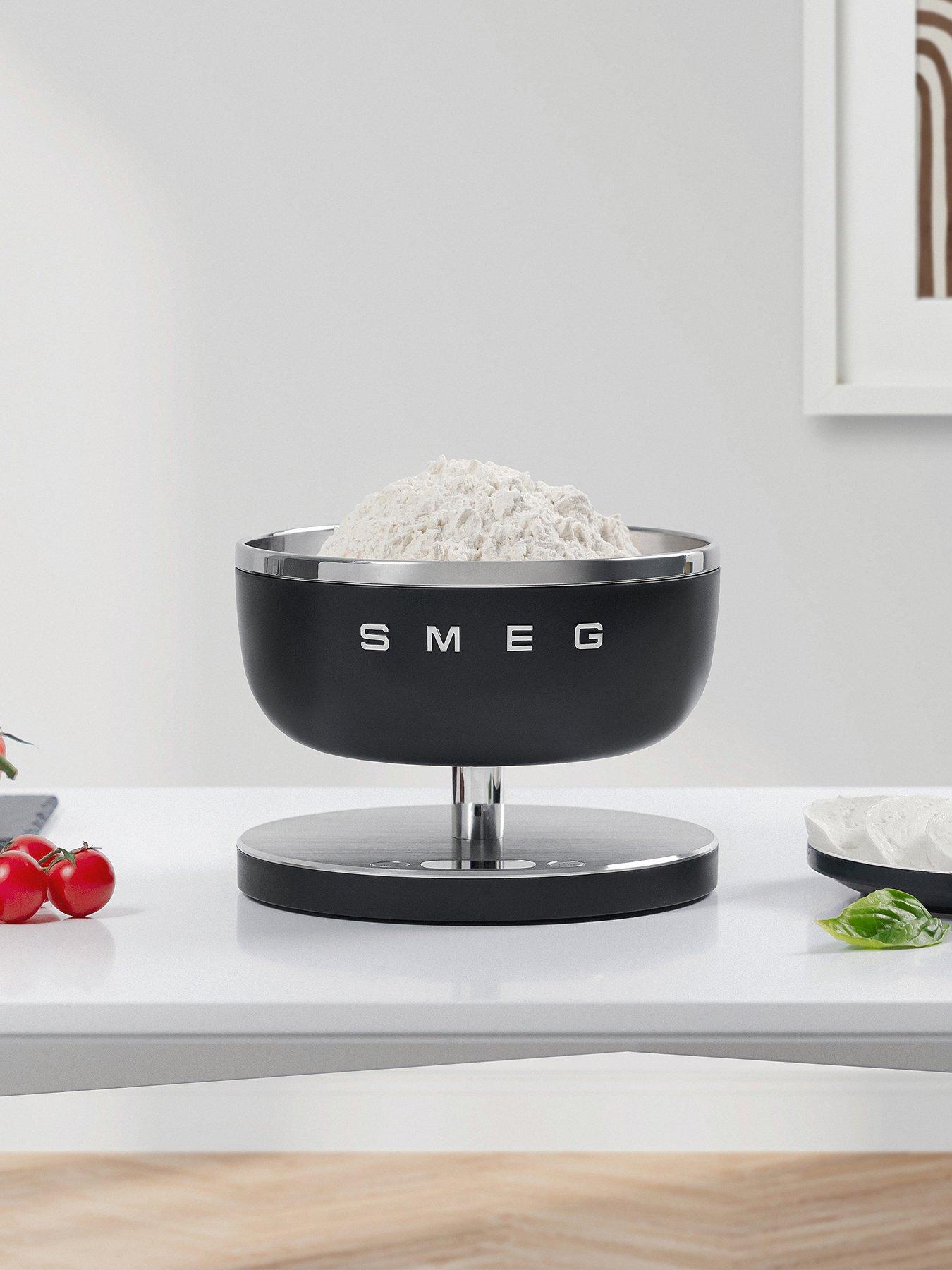 Smeg Smeg Digital Kitchen Scale with Removeable Bowl, Matte Black