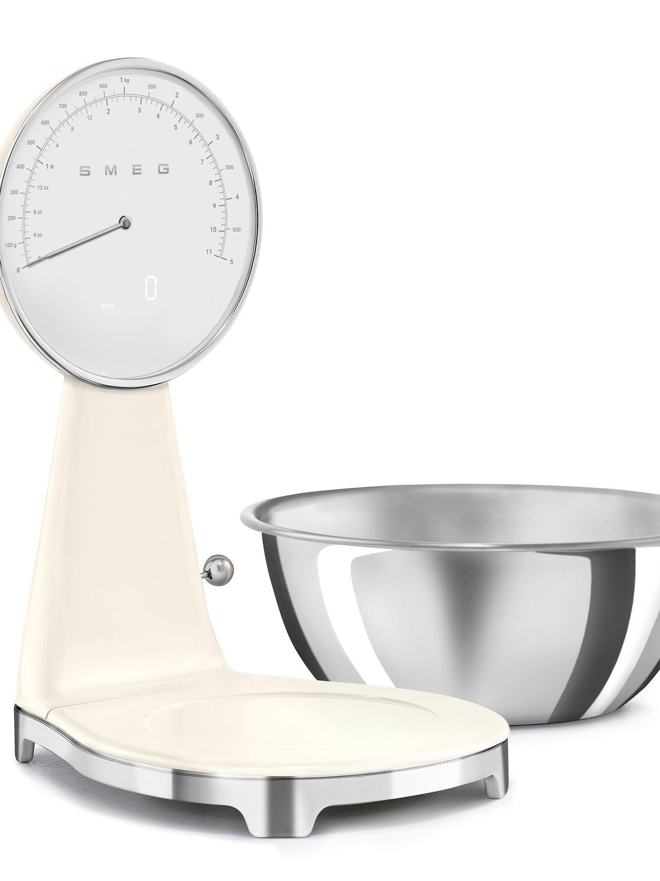 Image 5 of 5 of Smeg 50's Style Kitchen Scales with Removeable Bowl, Cream