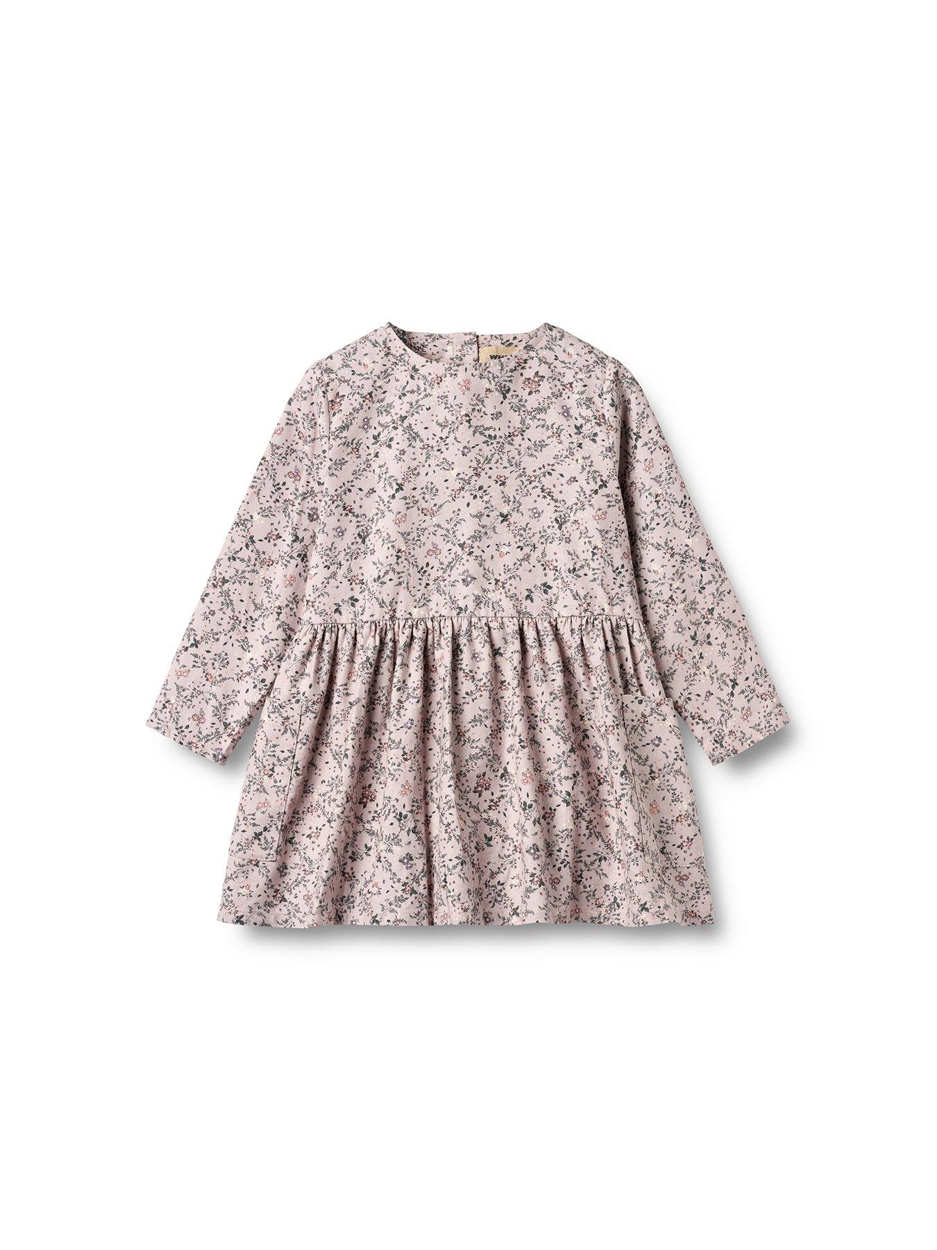 Wheat Girls Aima Long Sleeve Dress - Purple