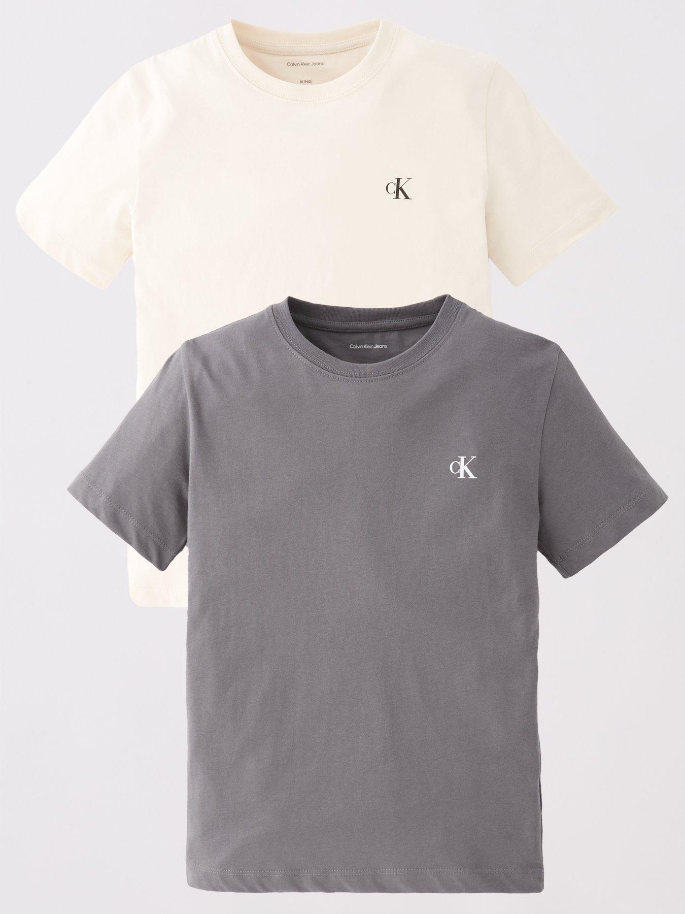 calvin-klein-jeans-boys-2-pack-monogram-short-sleeve-t-shirts-granite-greywhitecap-grey
