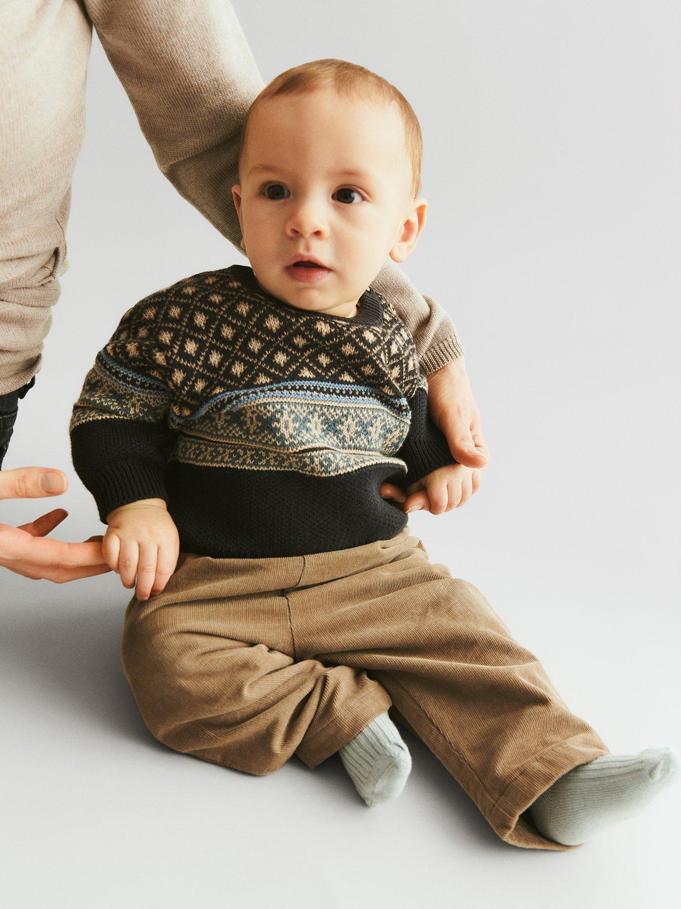 Wheat Baby Boys Julius Knitted Jumper - Navy