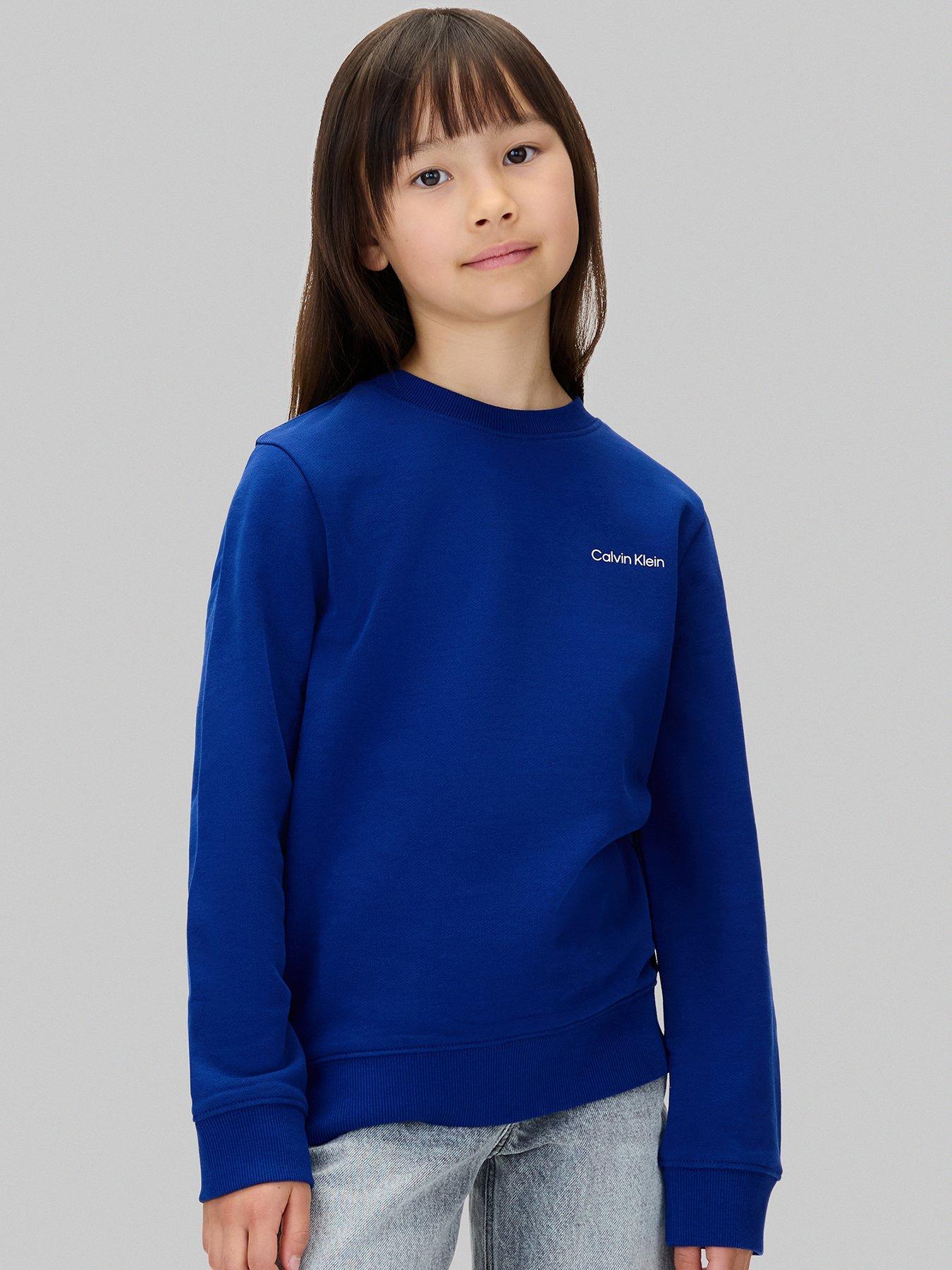 calvin-klein-jeans-boys-chest-logo-regular-sweatshirt-bold-blue