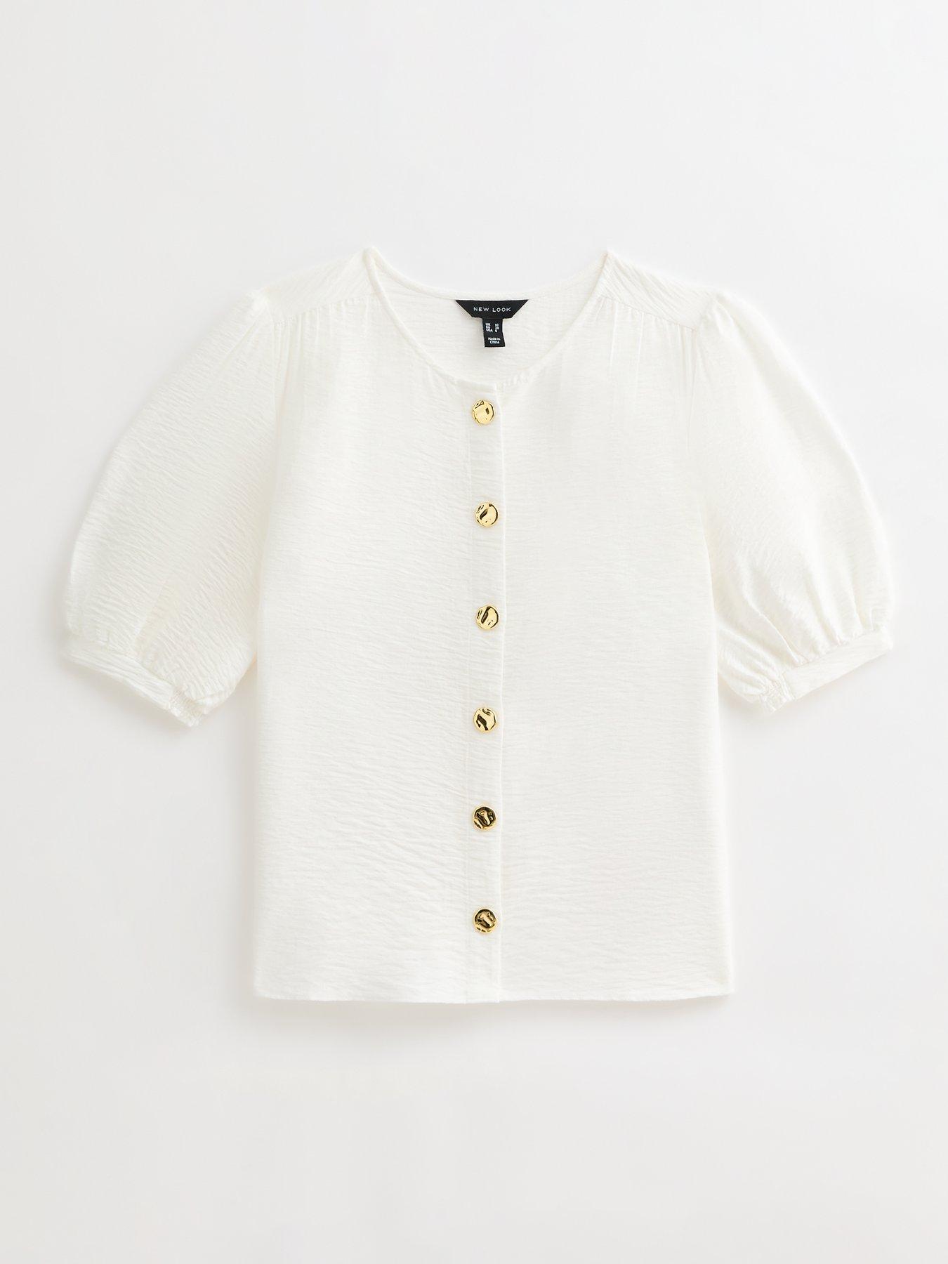 new-look-white-crew-neck-button-through-topdetail