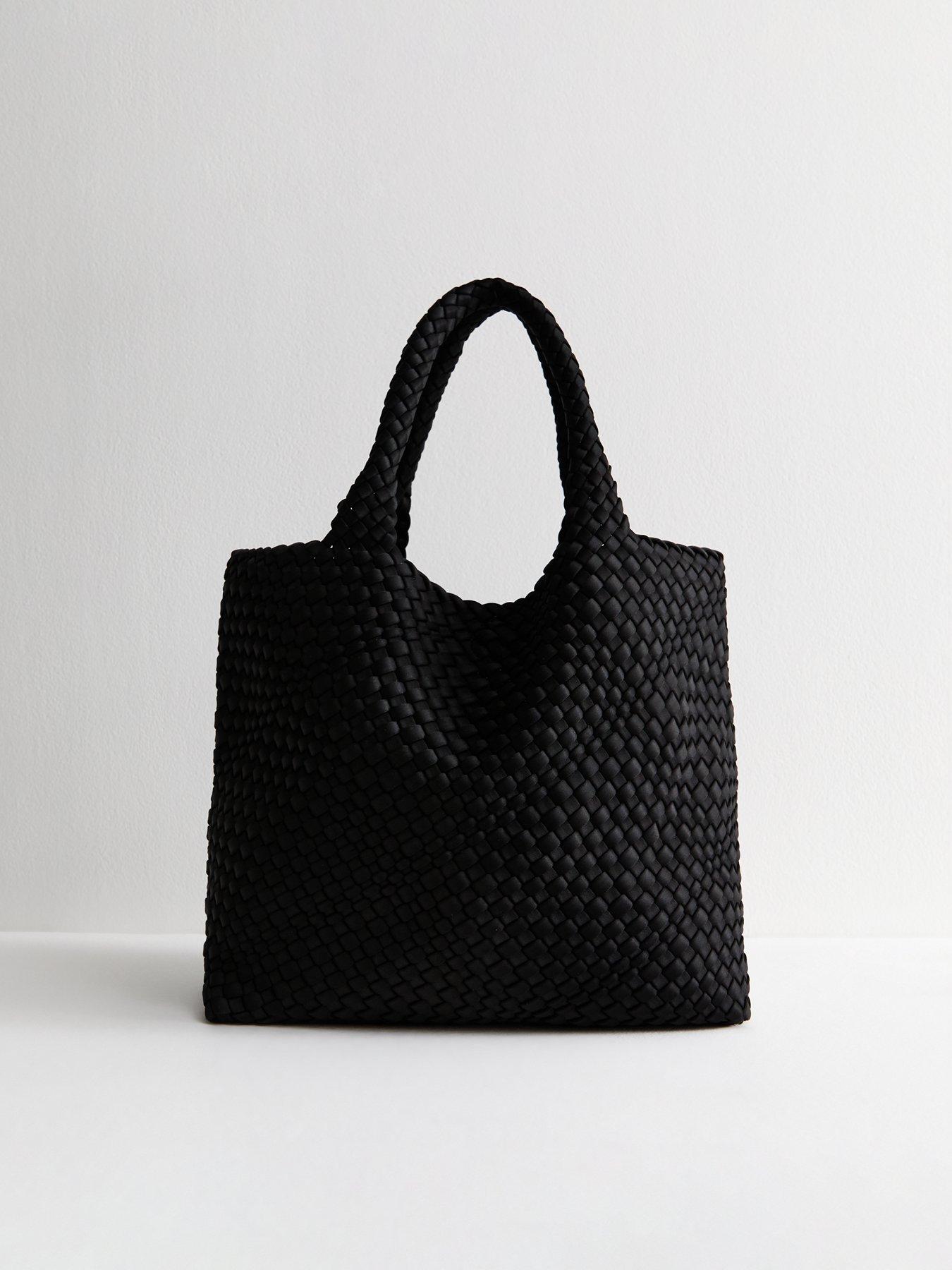 Image 3 of 5 of New Look Woven Tote Bag - Black