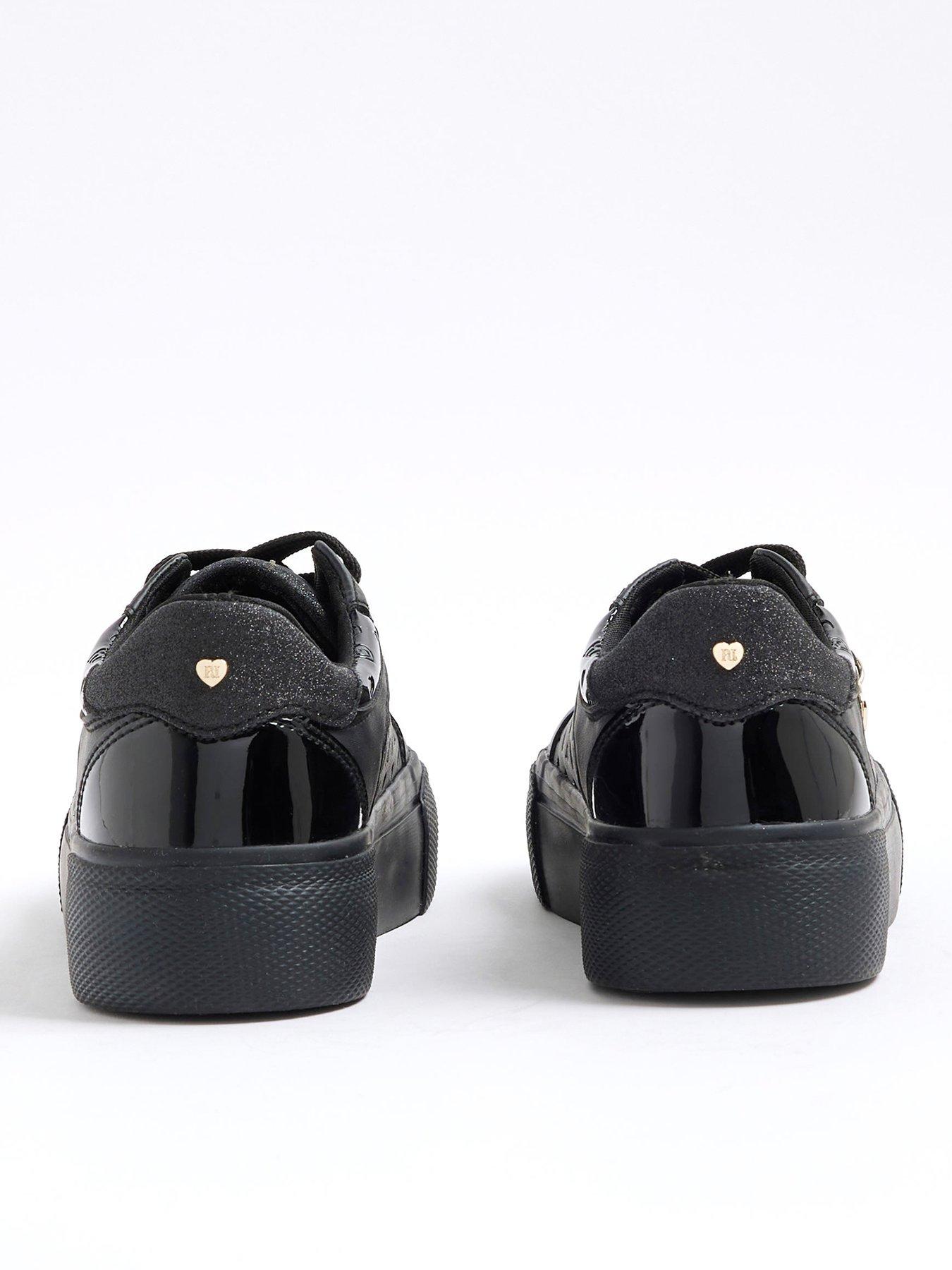 river-island-older-girls-monogram-trainers-blackback