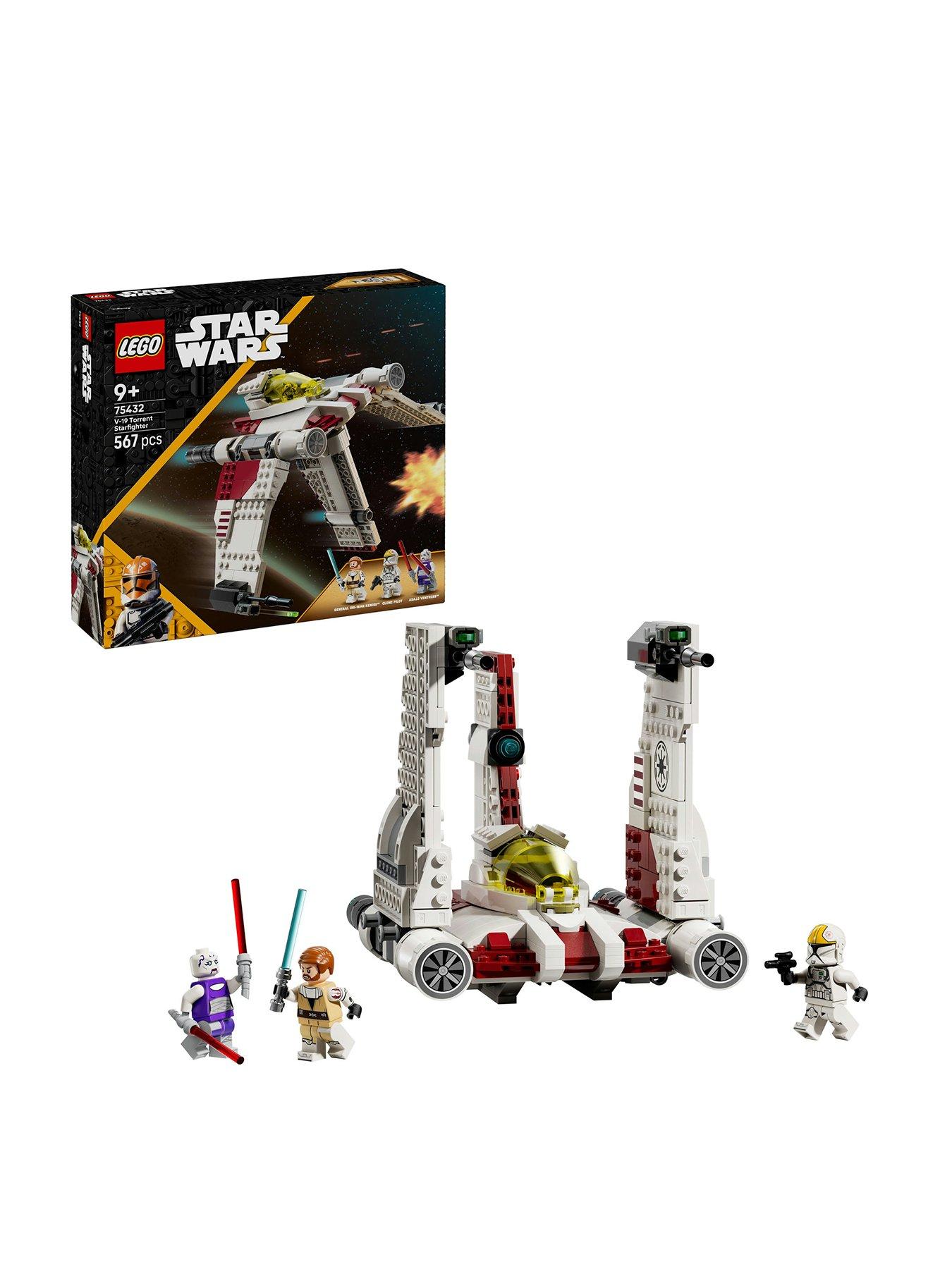 Image 1 of 8 of LEGO Star Wars The Clone Wars V-19 Torrent Starfighter 75432