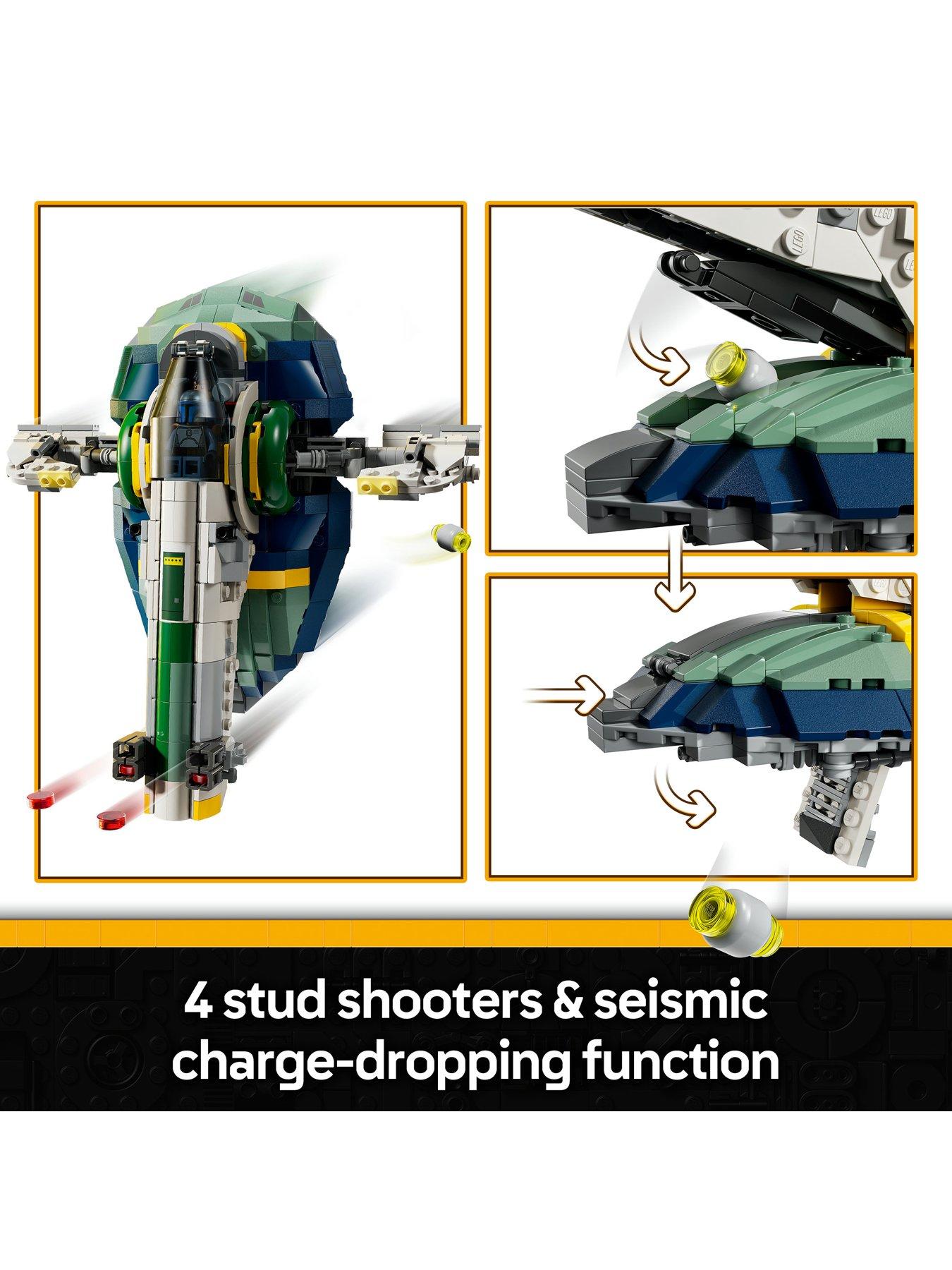 Image 3 of 8 of LEGO Star Wars LEGO Star Wars Jango Fett&rsquo;s Starship Set 75433