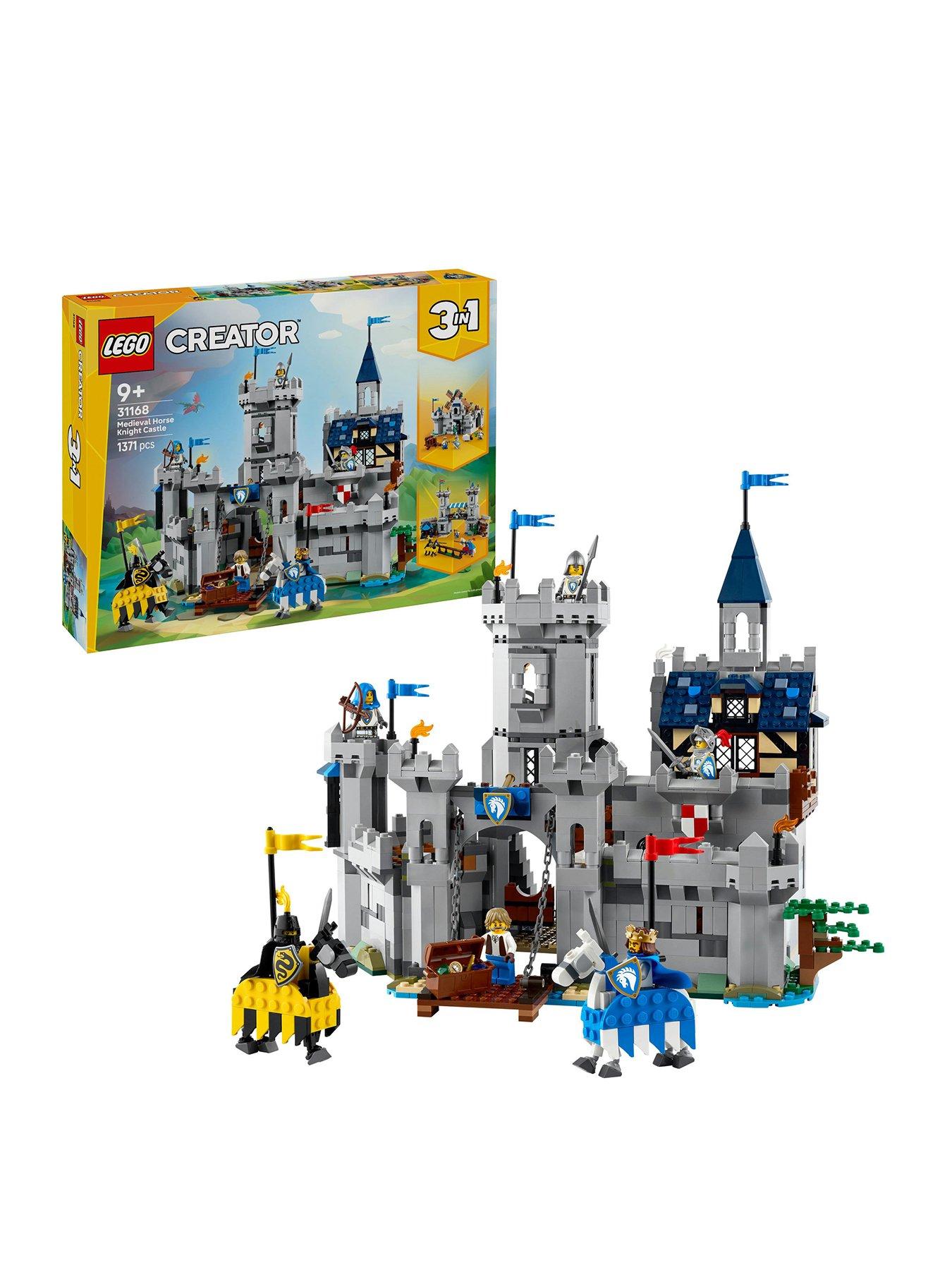 LEGO Creator 3in1 Medieval Horse Knight Castle 31168