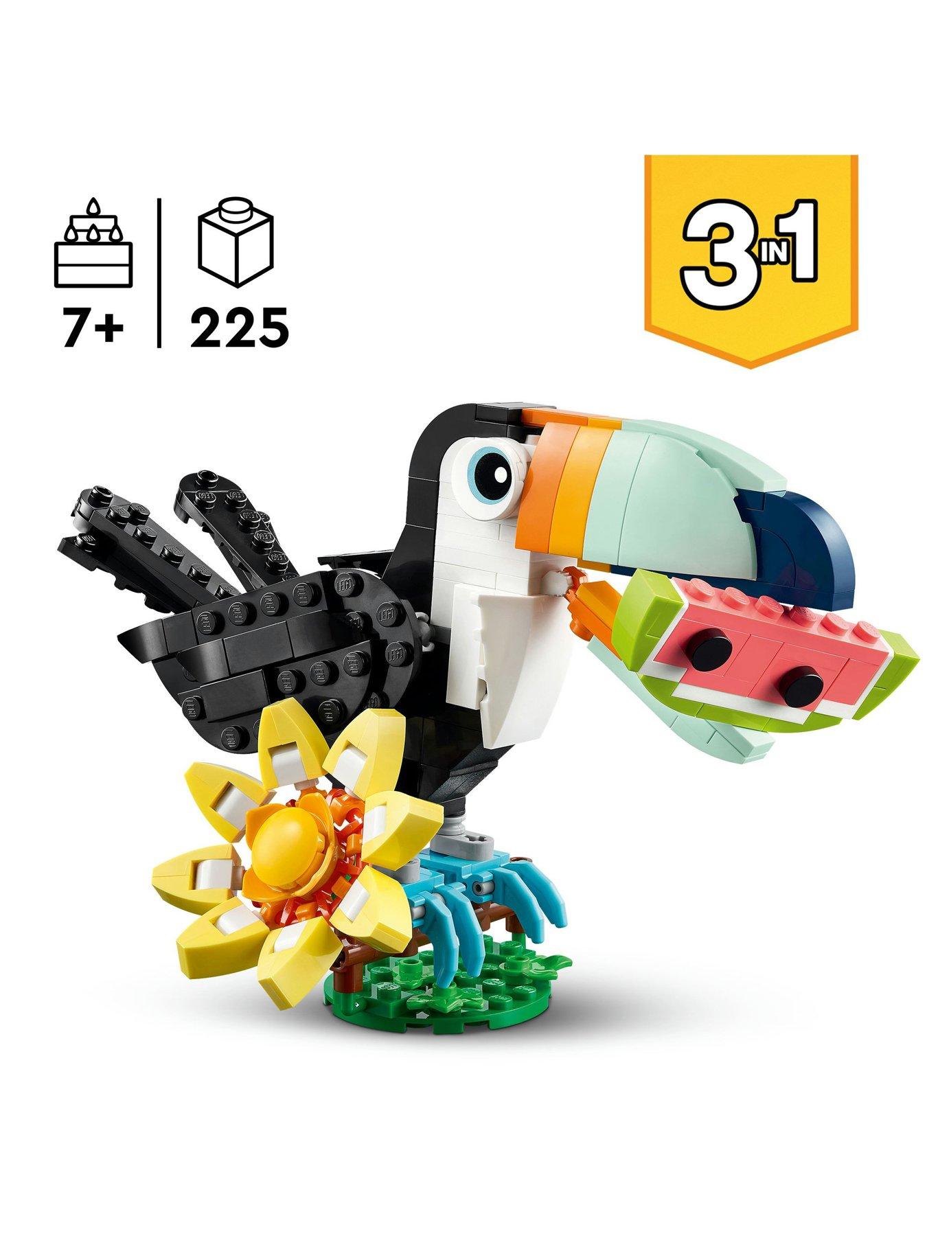 lego-creator-3in1-wild-animals-tropical-toucan-31173stillFront