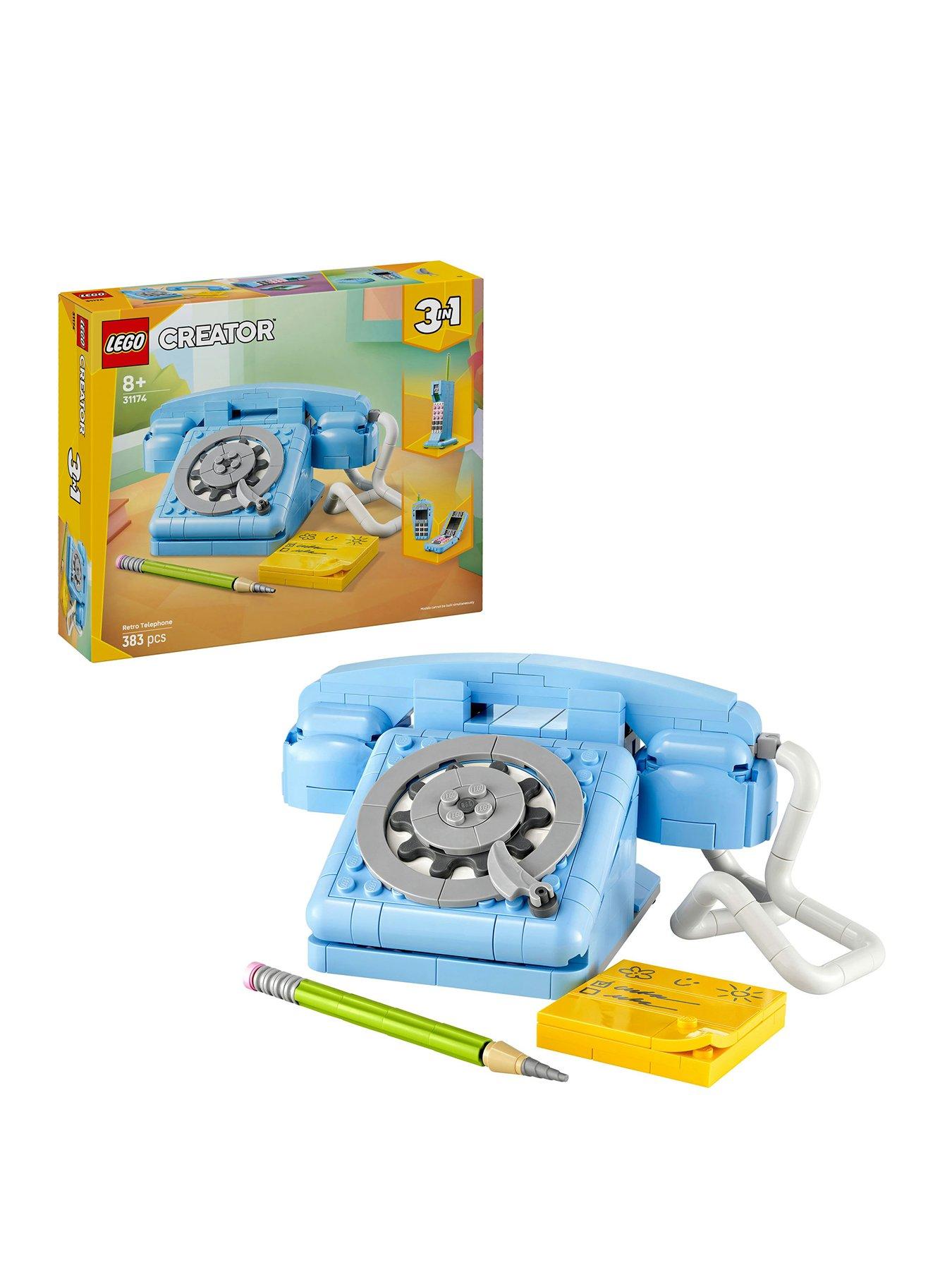 LEGO Creator 3in1 Retro Telephone Building Toy 31174