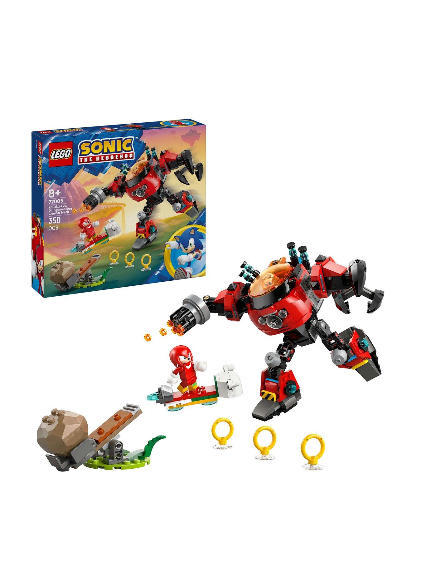 Image 1 of 8 of LEGO Sonic Knuckles vs. Dr. Eggman Egg Crusher Mech 77005
