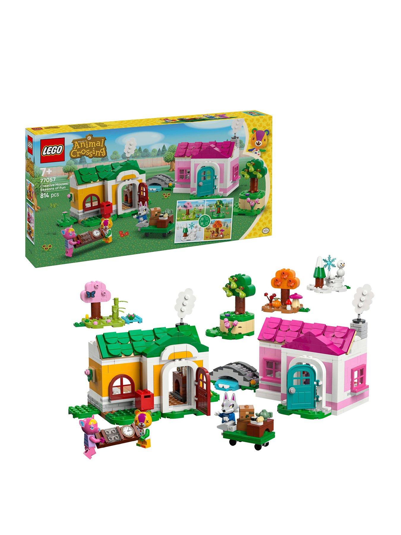 LEGO Animal Crossing Creative Houses: Seasons of Fun Building Set 77057