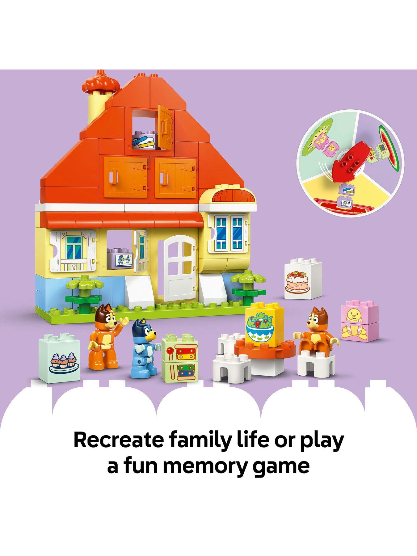 Image 5 of 8 of LEGO Duplo Bluey&rsquo;s Family House with Memory Game 10459