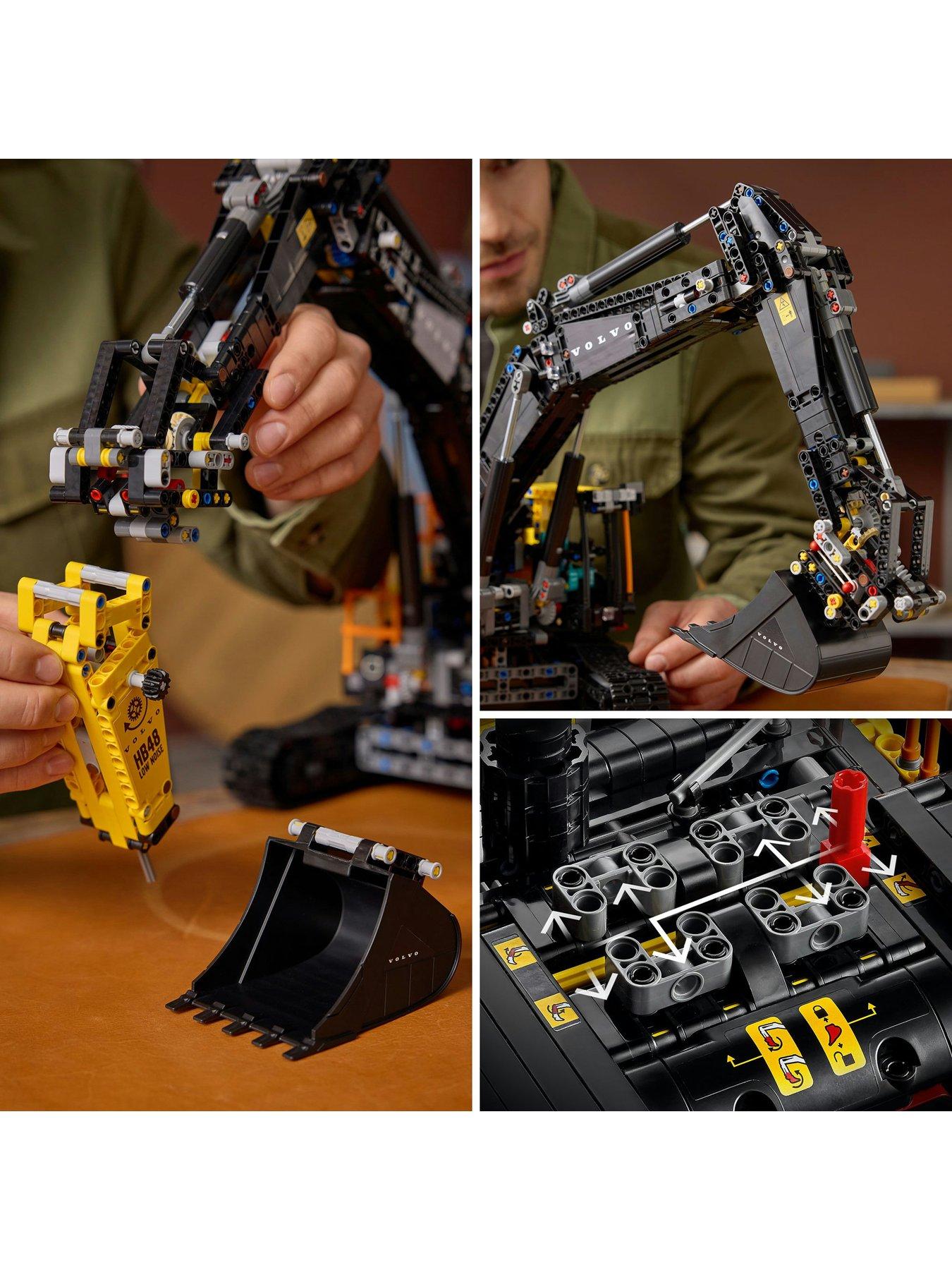 lego-technic-volvo-ec500-hybrid-excavator-42215detail