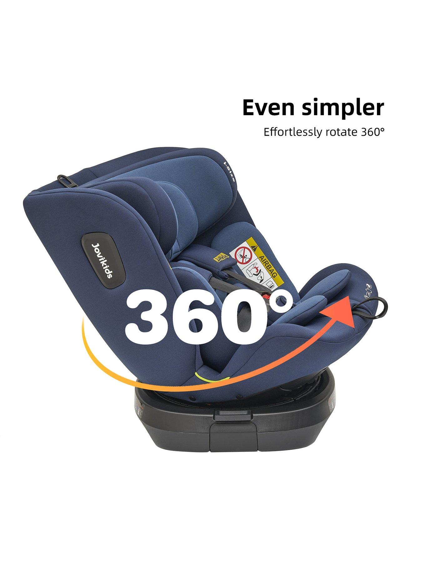 Image 4 of 8 of Jovikids Spin Top Tether Ranger Car Seat - Blue