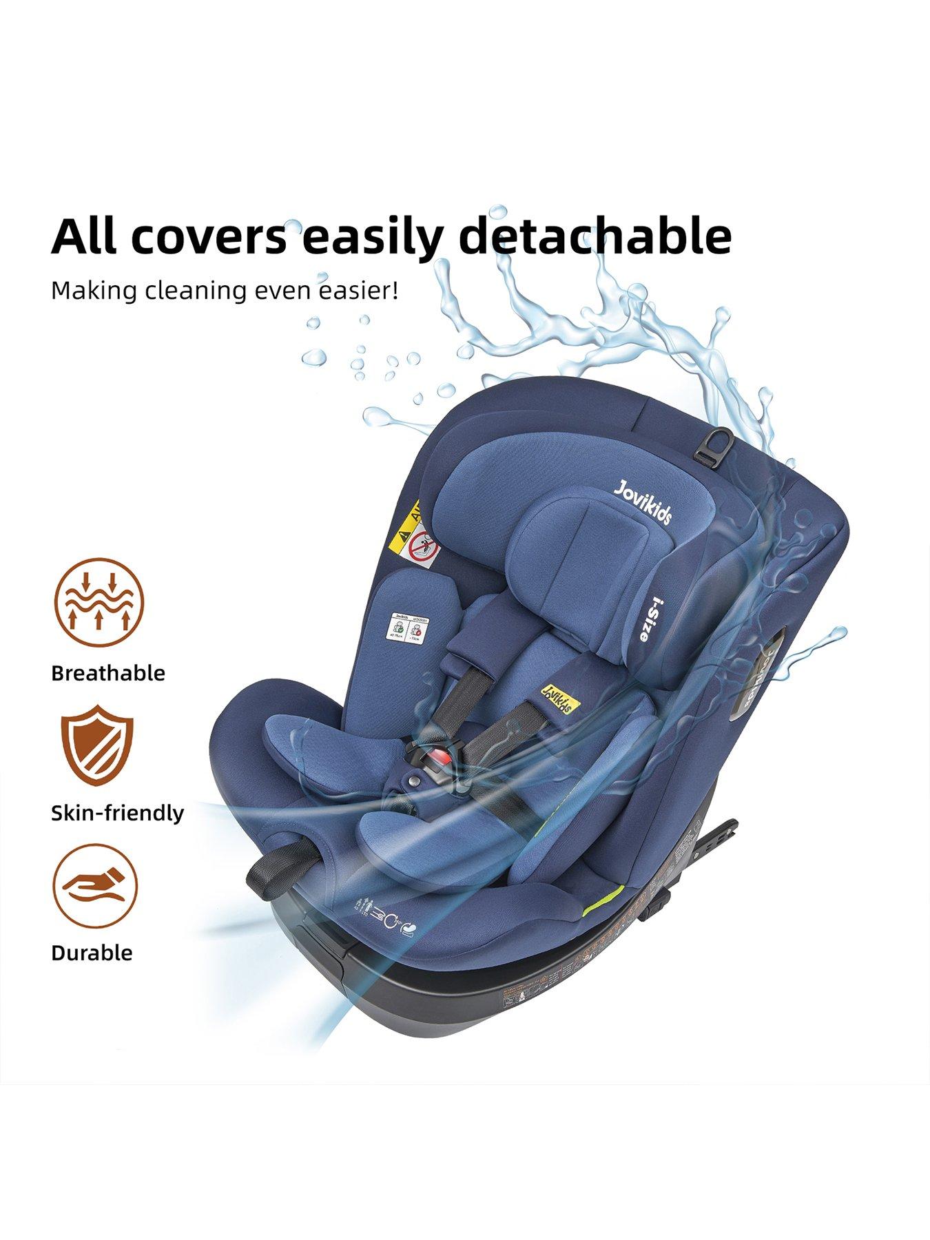 Image 6 of 8 of Jovikids Spin Top Tether Ranger Car Seat - Blue