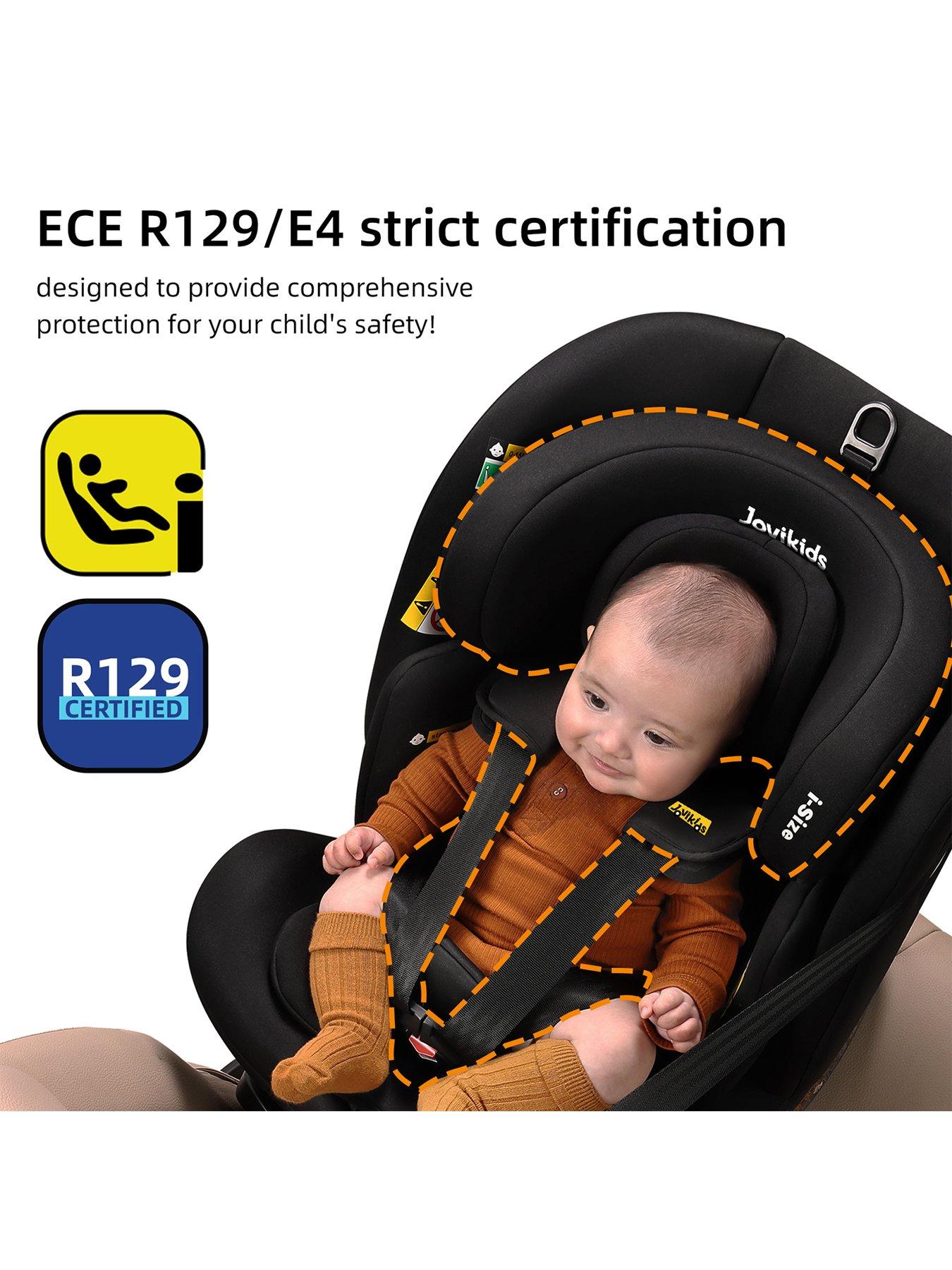 Image 5 of 7 of Jovikids Spin Top Tether Ranger Car Seat - Black