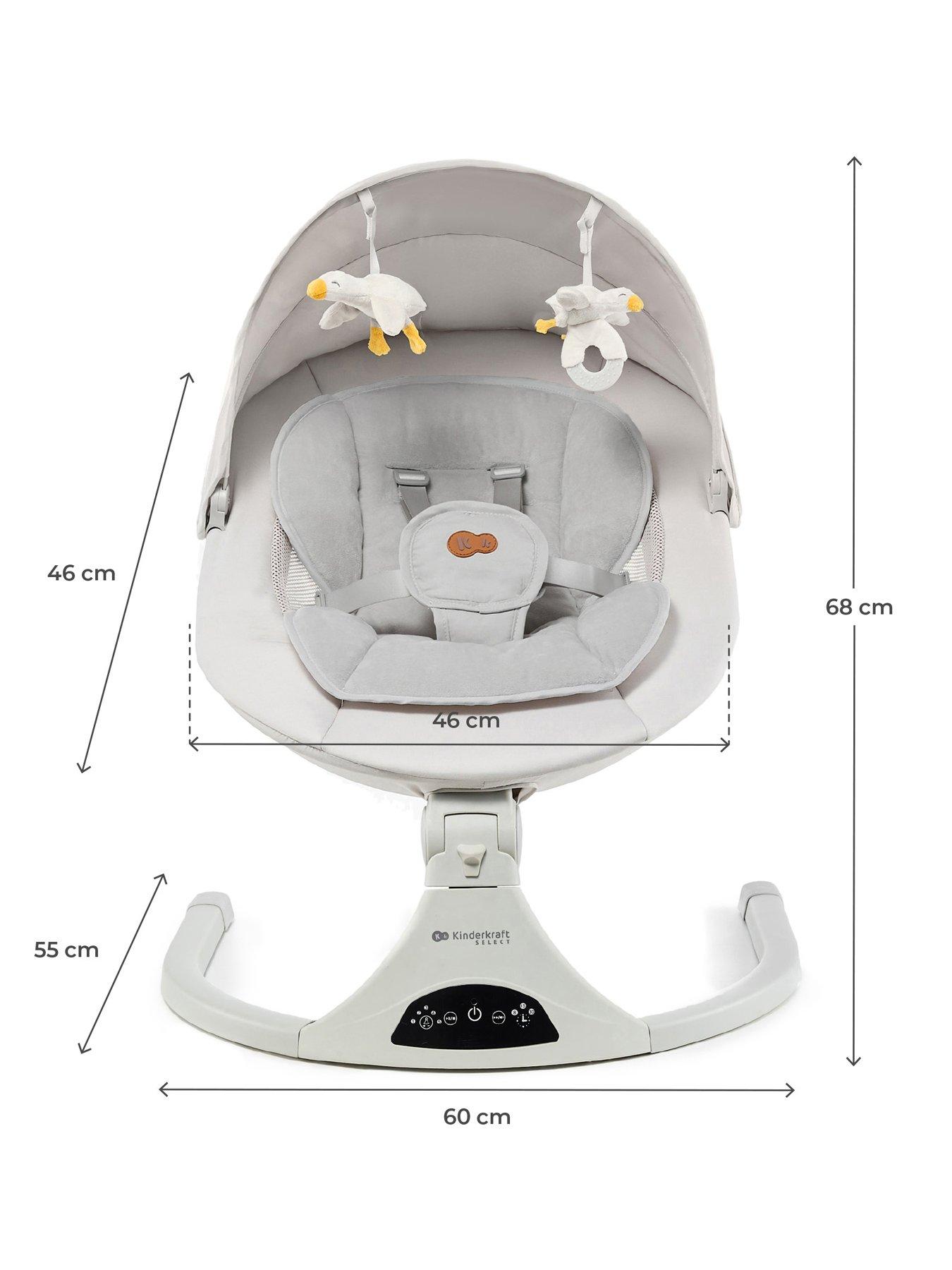 Image 7 of 7 of Kinderkraft Tulsy 2 in 1 Electric Rocker/Bouncer - Beige