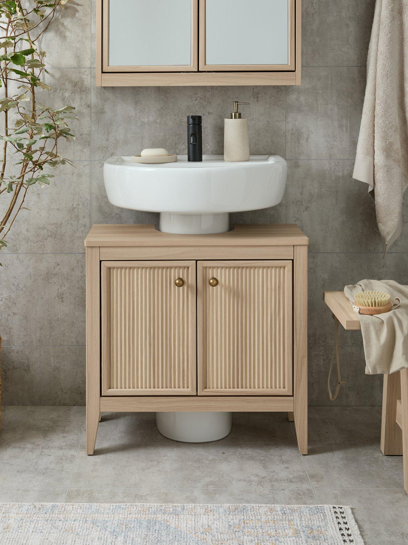 Image 1 of 7 of Michelle Keegan Home Lindley Under Sink Cabinet - FSC&reg; Certified