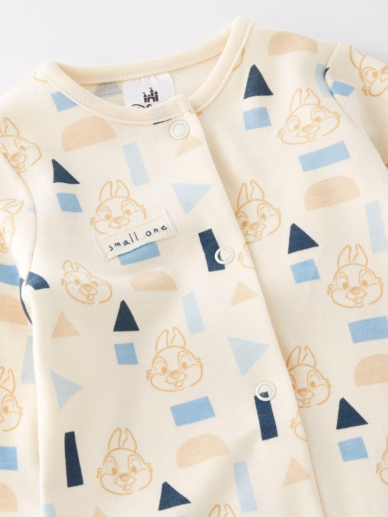 Image 4 of 5 of Bambi Disney Bambi Thumper 2 Pack Sleepsuit - Blue