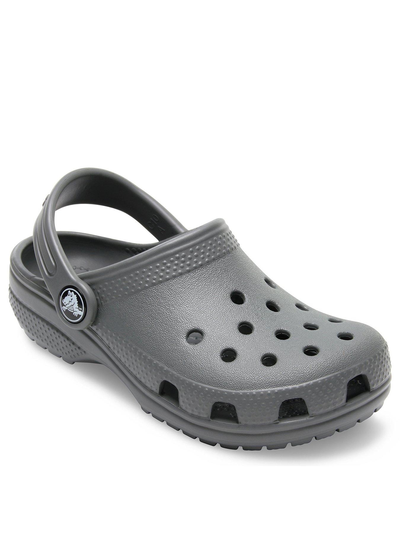 crocs-kids-classic-clog-slate-greystillFront