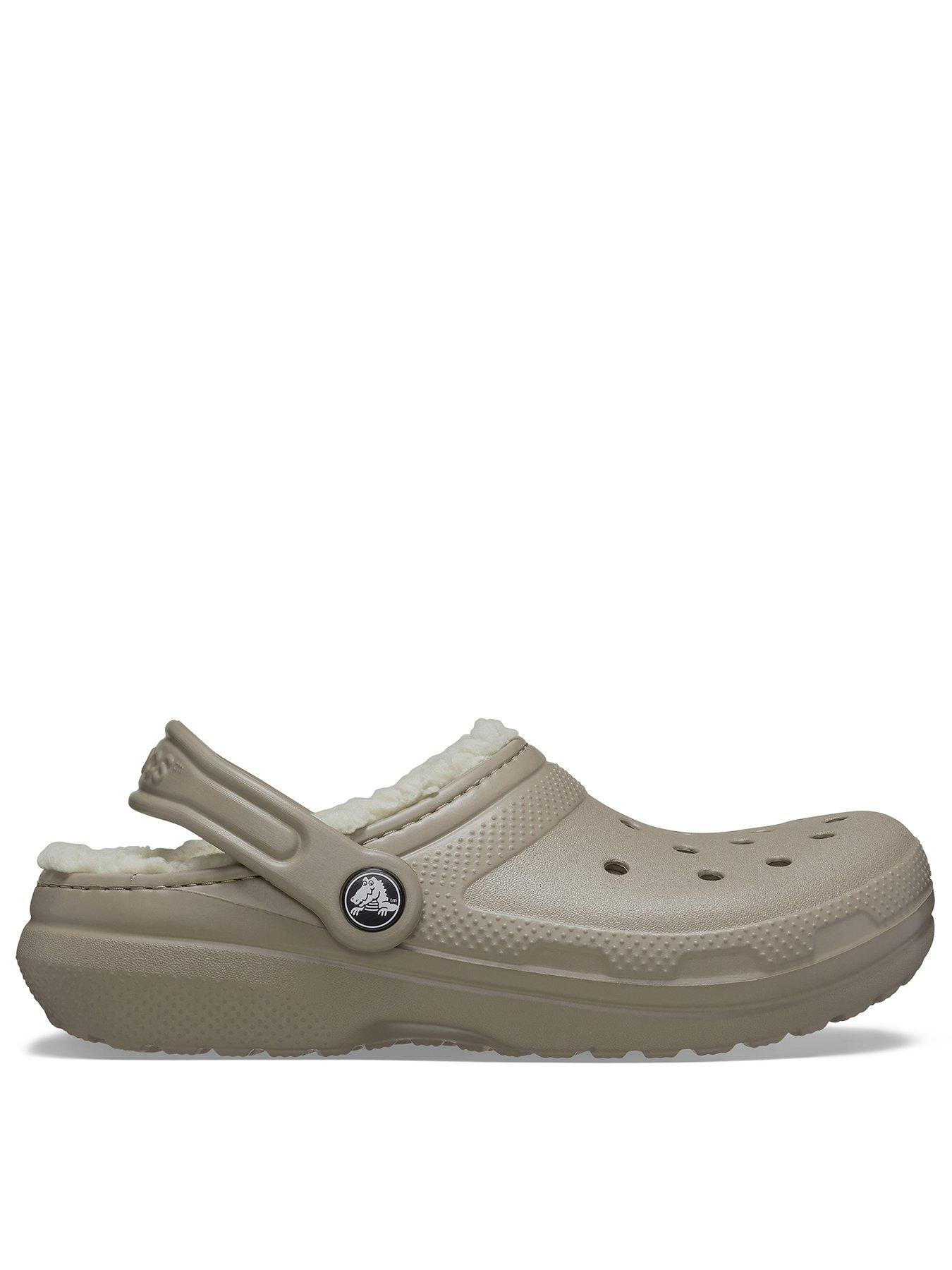 Crocs Infant / Junior Classic Lined Clog - Grey