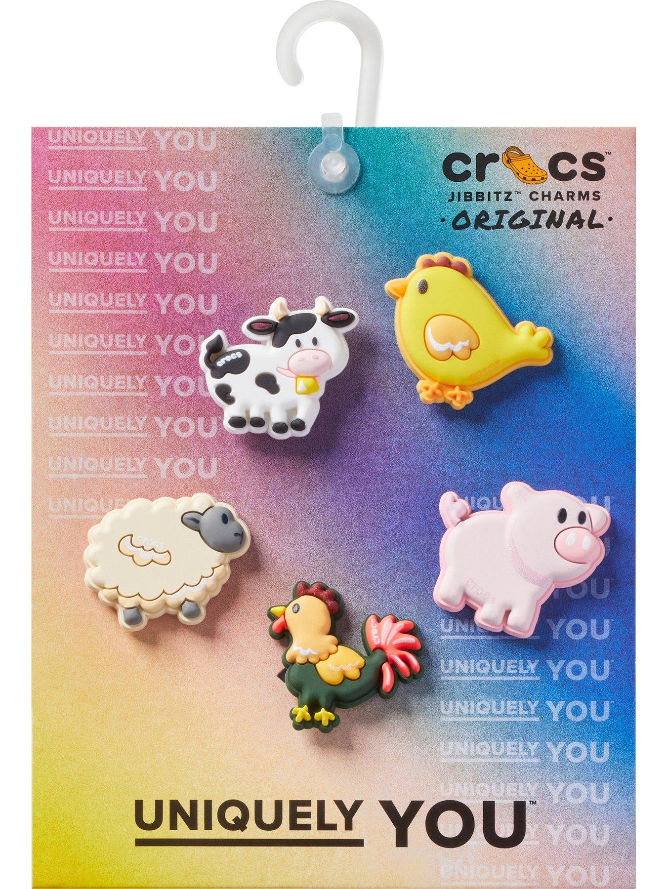 Image 4 of 4 of Crocs 5 Pack Farm Friend Animals Jibbitz - Multi