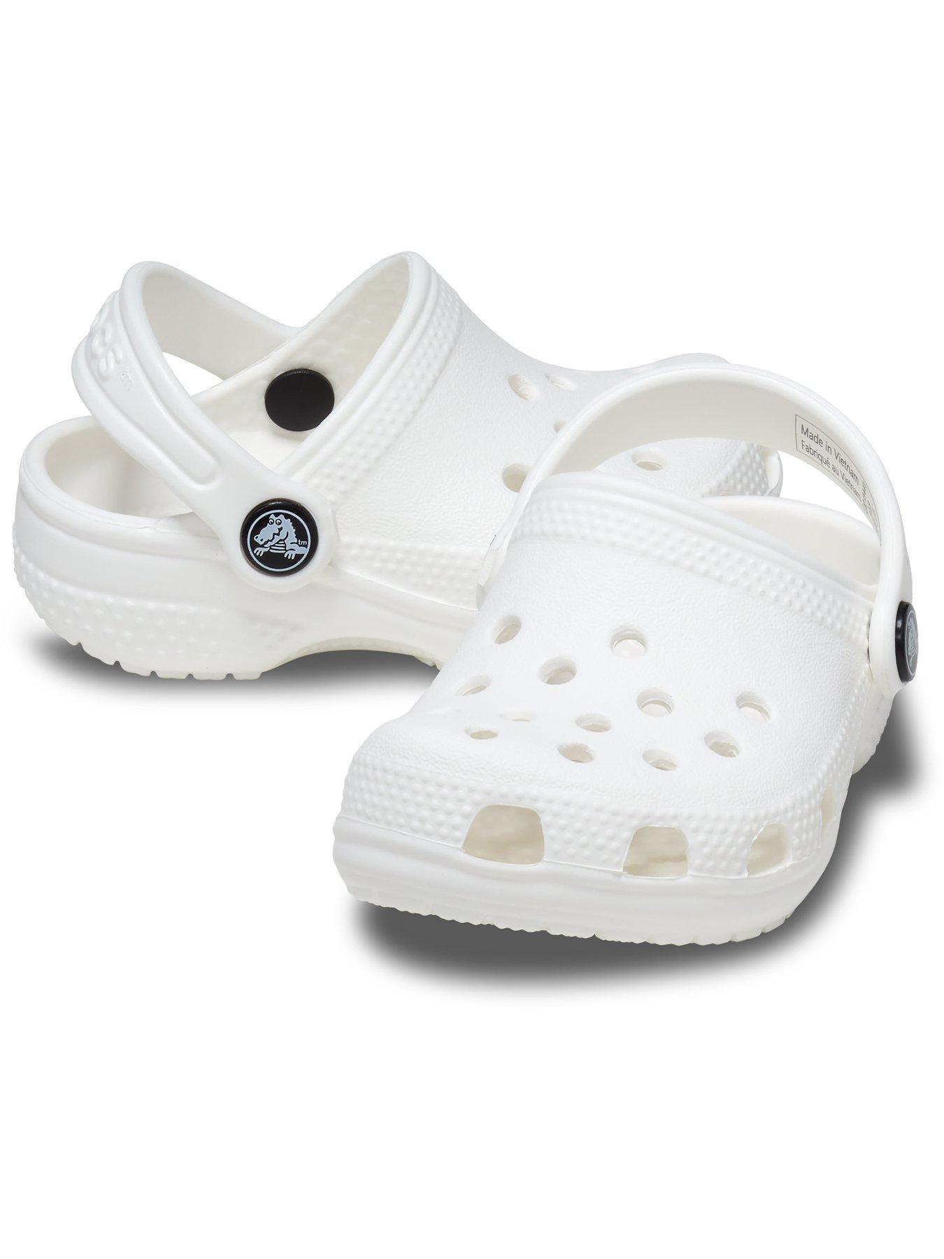 Image 5 of 5 of Crocs Baby Littles - White
