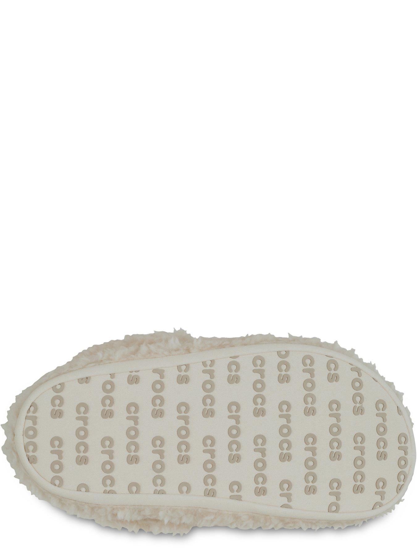 Image 4 of 5 of Crocs Infant / Junior Classic Cozzzy Slippers - Beige