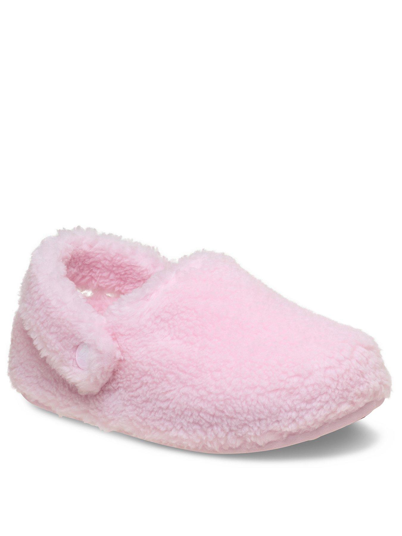 Image 2 of 5 of Crocs Toddler Classic Cozzzy Slipper - Pink