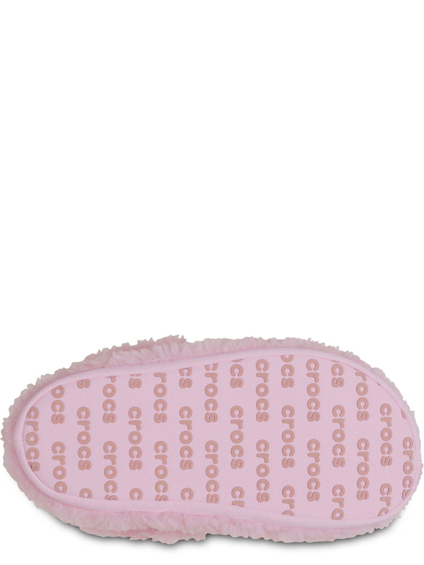Image 4 of 5 of Crocs Toddler Classic Cozzzy Slipper - Pink