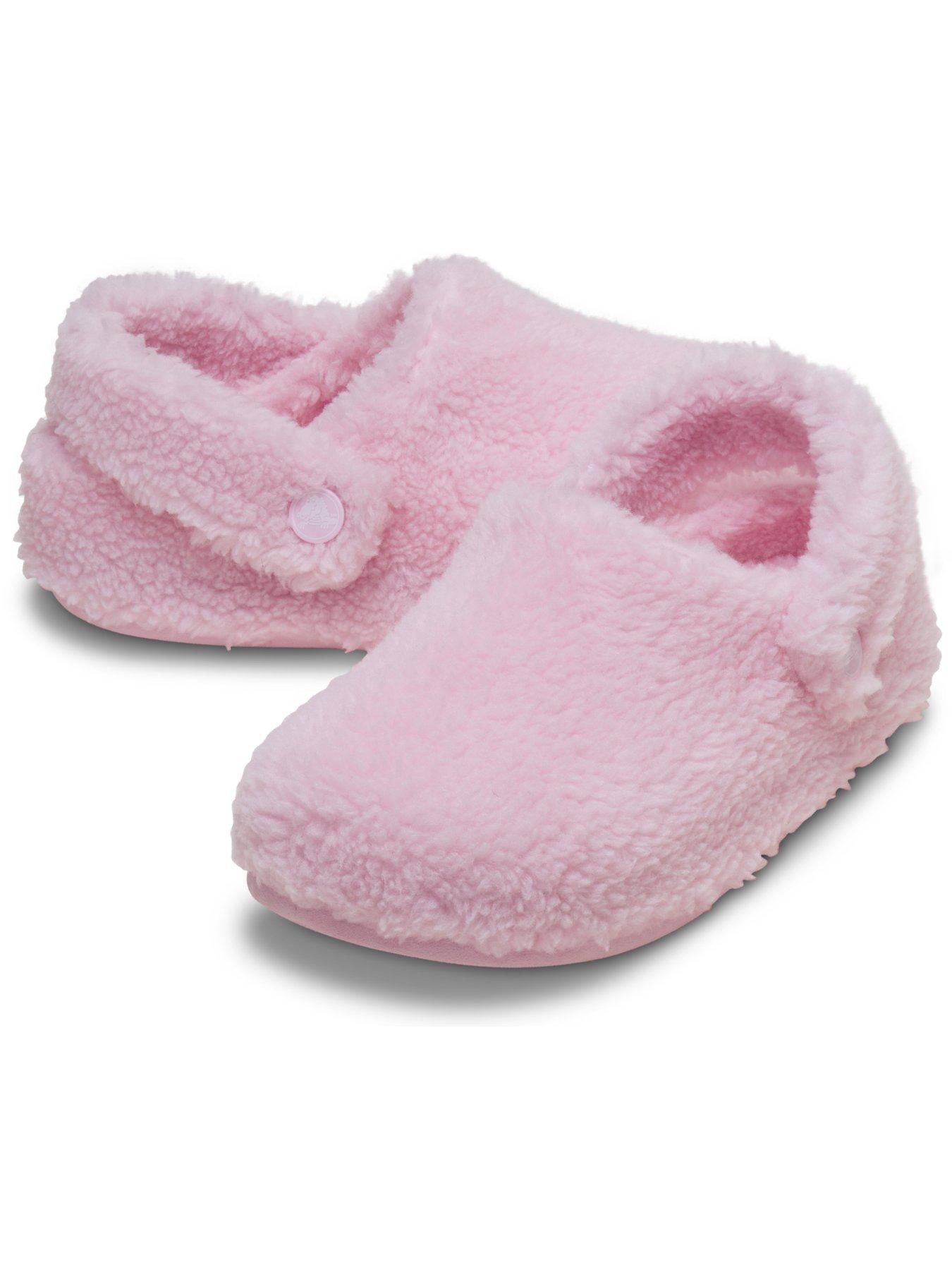 Image 5 of 5 of Crocs Toddler Classic Cozzzy Slipper - Pink