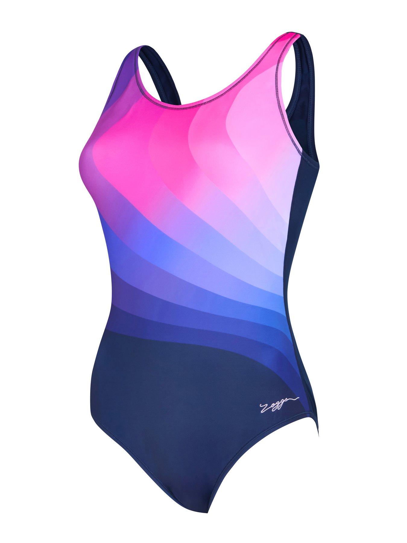 Image 3 of 3 of Zoggs Women's Zephyr Scoopback Swimsuit - Multi