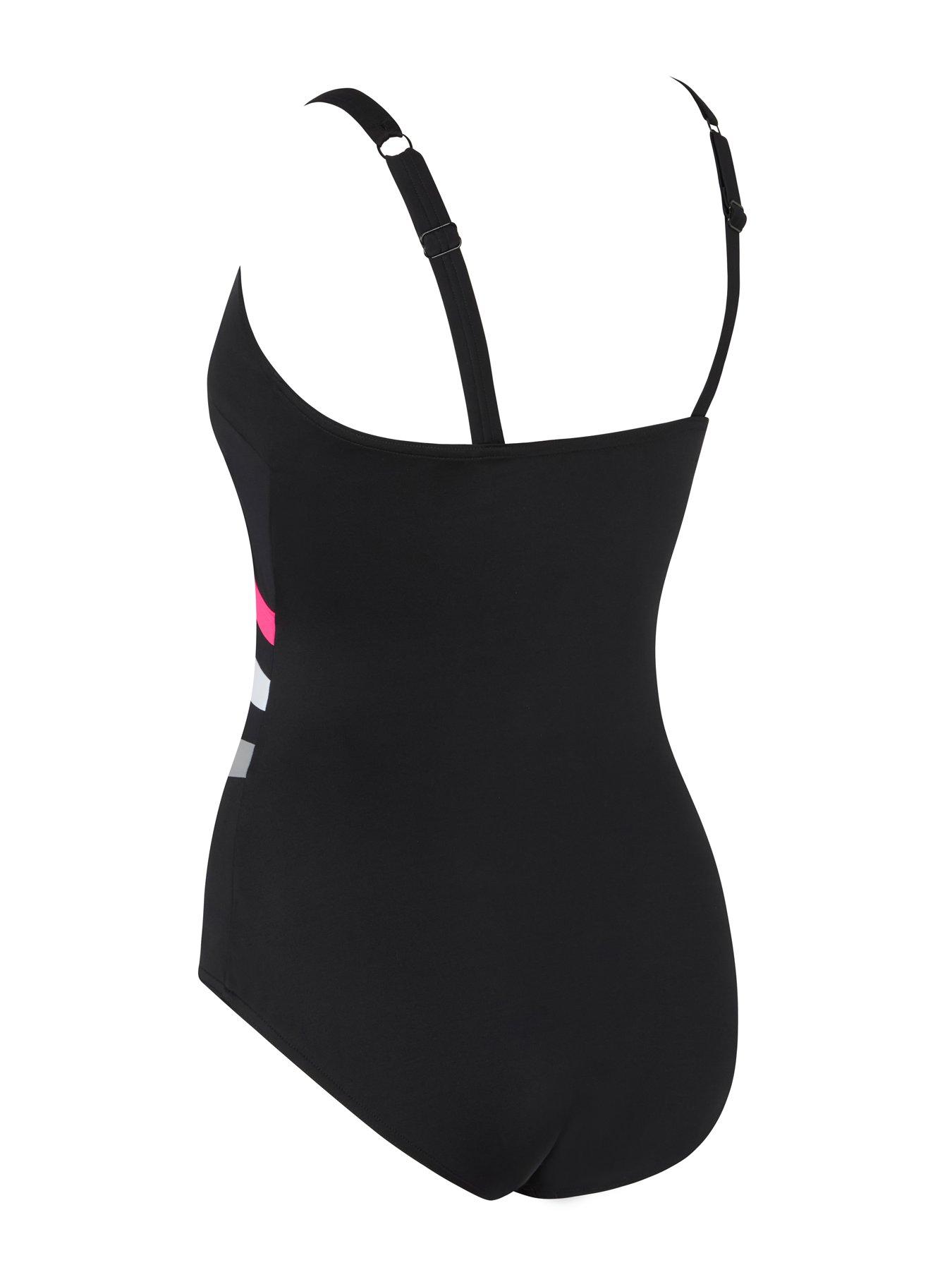 zoggs-womens-safari-wrap-panel-classicback-swimsuit-blackdetail