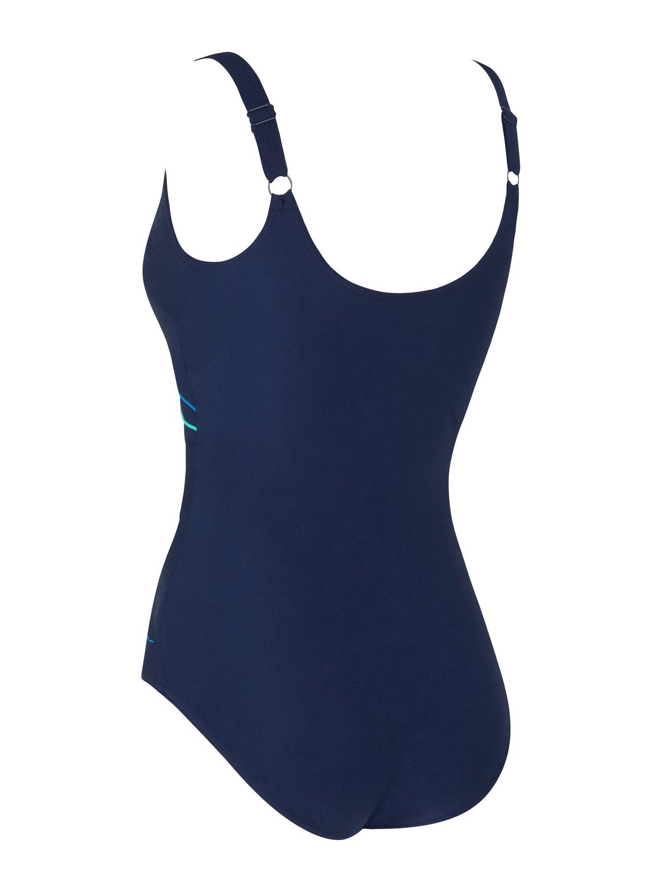 Image 4 of 5 of Zoggs Women's Octane Adjustable Macmaster Swimsuit - Navy